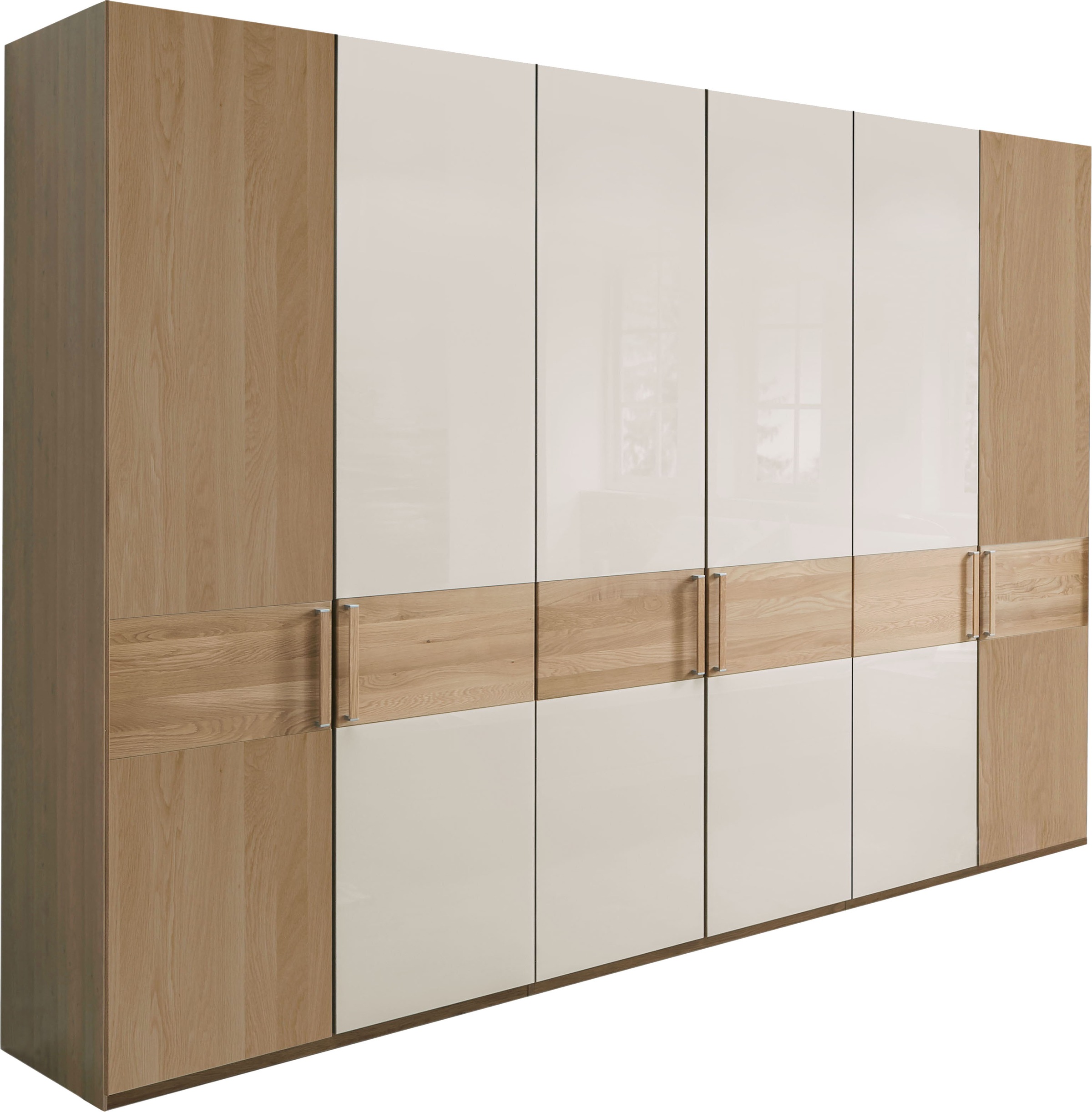 WIEMANN Drehtürenschrank "Kiruna", mit Champagnerglas und Spiegel günstig online kaufen