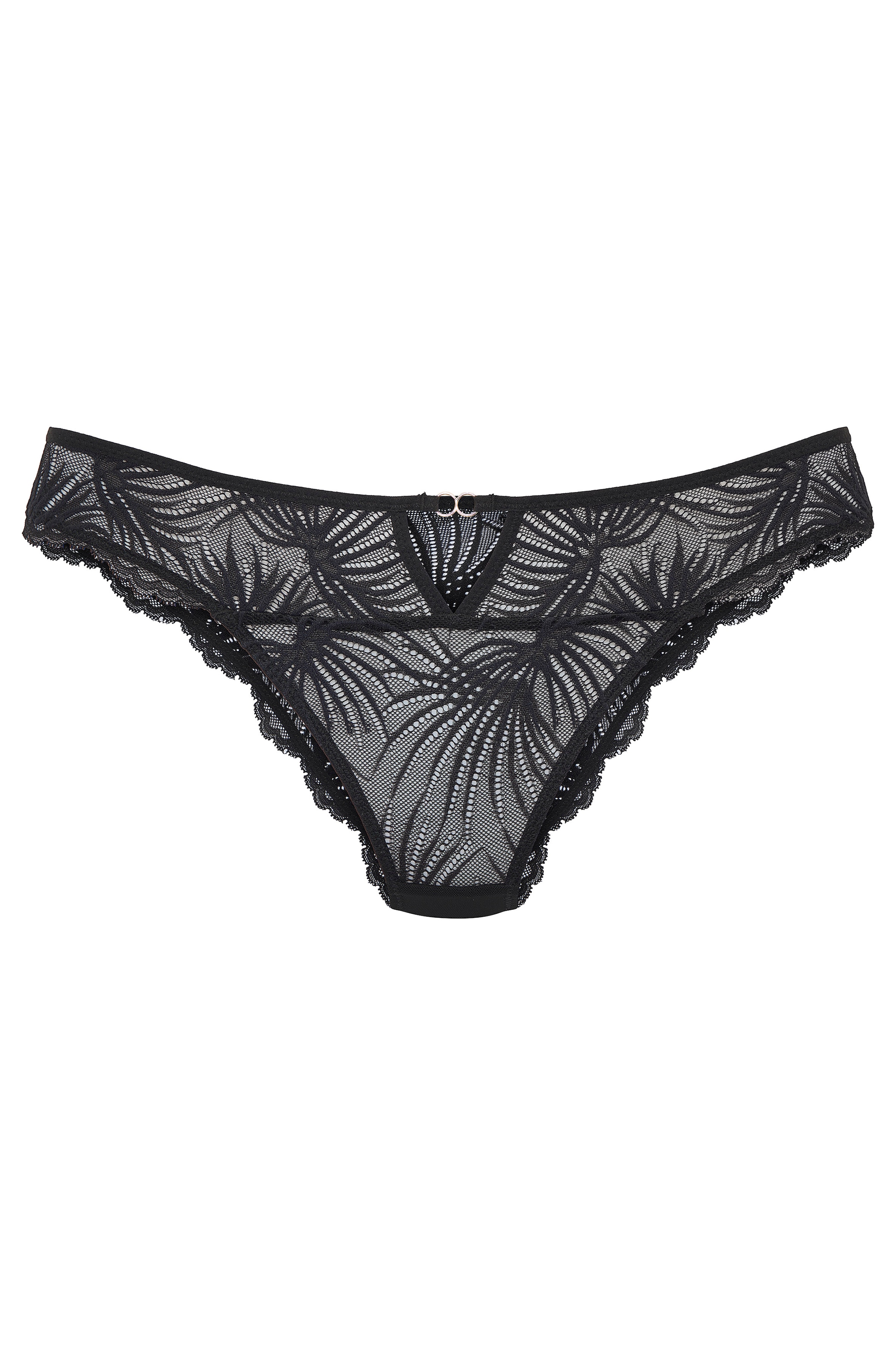 LASCANA Tanga »Alexia« rundum aus Spitze mit sexy Cut-Out