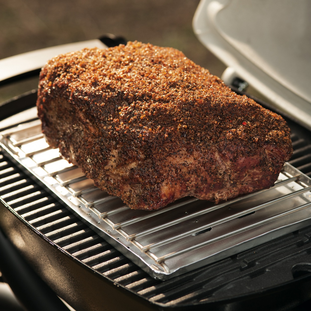 Weber Grillplattenaufsatz »Hitzeschild«, Aluminium, (4 St.)