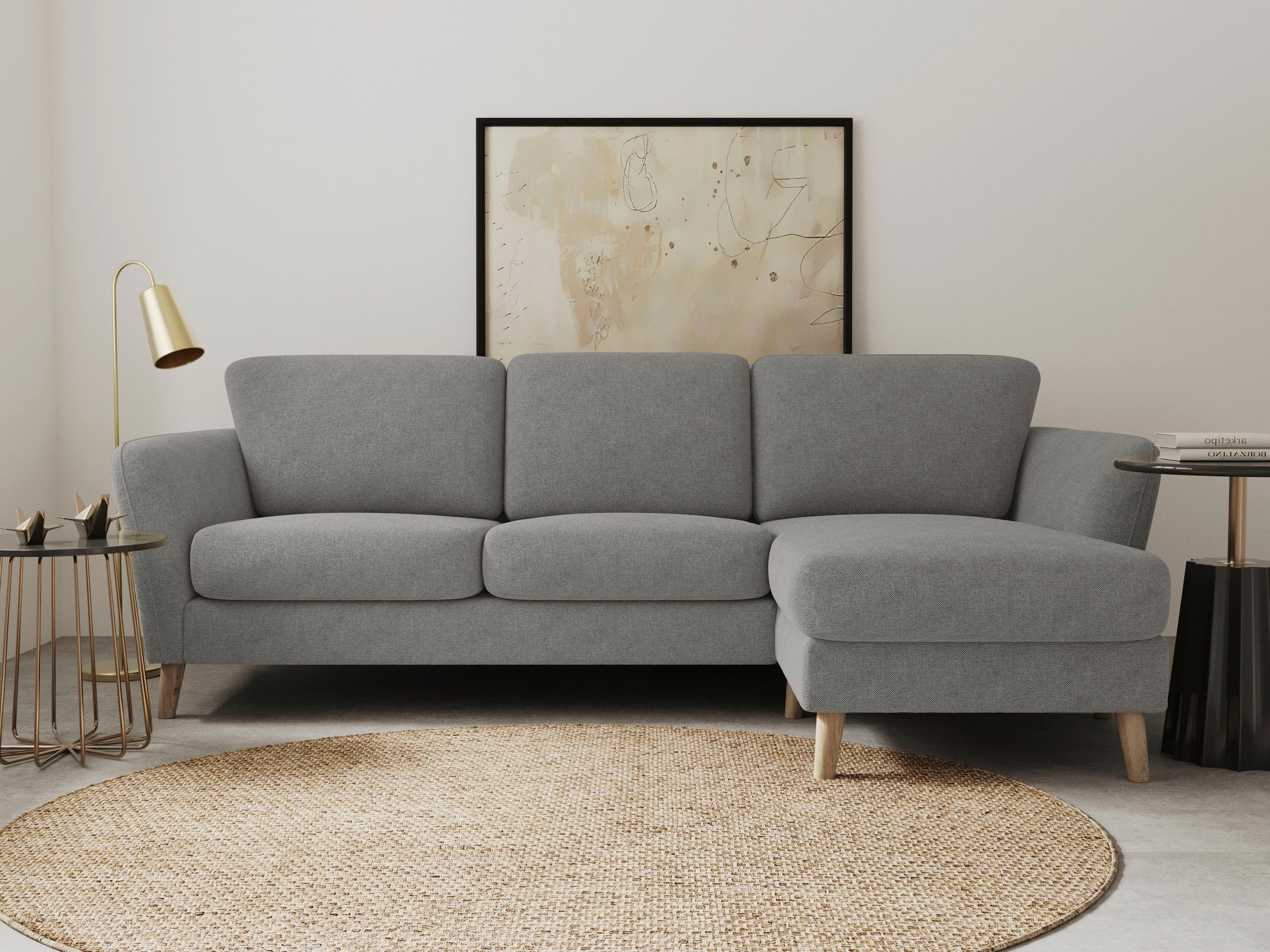 Home affaire Ecksofa »MARSEILLE (242/152cm),L-Form, Rec. rechts/links« Mass günstig online kaufen