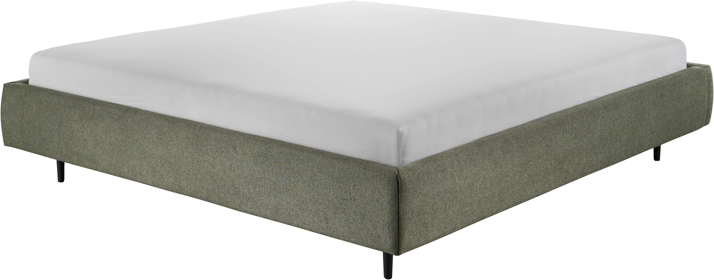 Home affaire Polsterbett »Lumira, rahmenhohes Design & wahweise Überlänge« inkl. 7-fache Einlegetiefenverstellung & saugroboterfreundliche Höhe