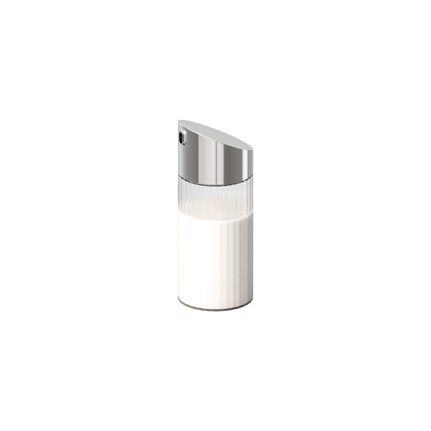 APS Glas »Allzweckgießer THE GRID« Ø 6 cm, H: 15,5 cm, 0,2 Liter , Glas, 18/0 Edelstahl, PP