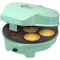 bestron Muffin-Maker »Sweet Dreams«, 700 W, im Retro Design, mit 3 auswechselbaren Backplatten, Donut-, Cupcake- und Cakepop Maker, antihaftbeschichtet, Farbe: Mint