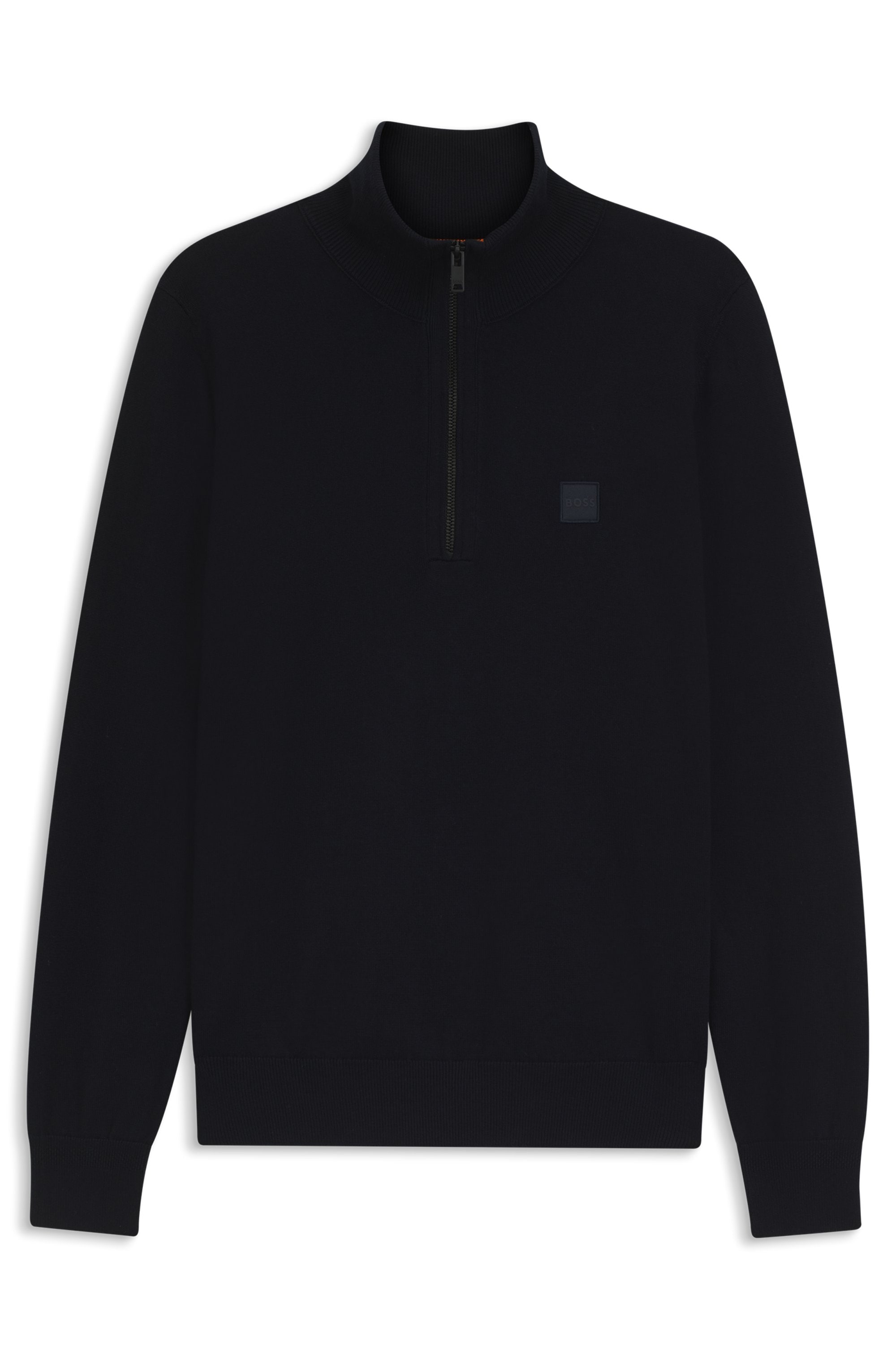 BOSS ORANGE Rollkragenpullover »Kanobix« mit Ton-in-Ton Logo