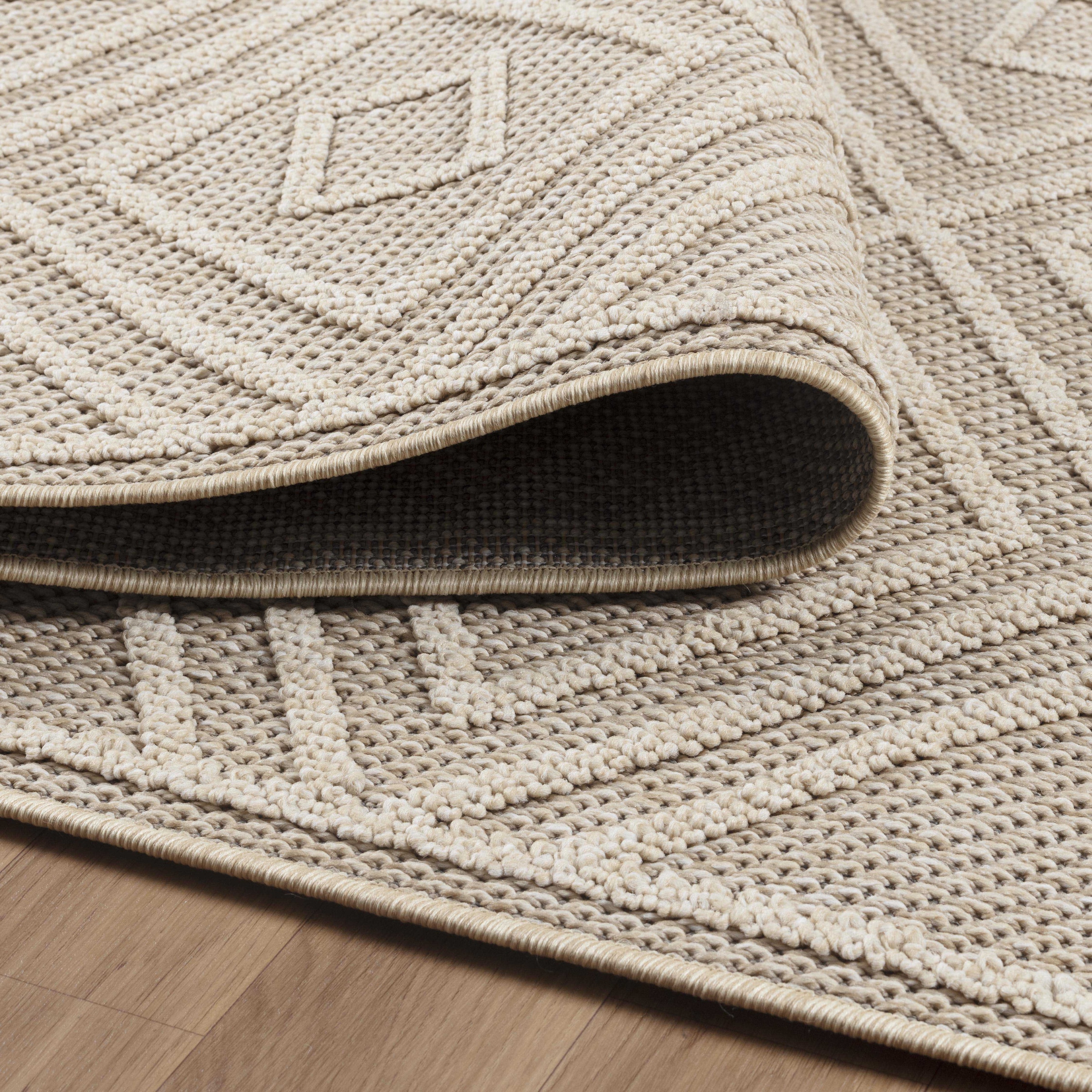 Ayyildiz Teppiche Outdoorteppich »PATARA 4956«, rechteckig, 8 mm Höhe, Läufer / Pflegeleicht / Strapazierfähig / In- und Outdoor geeignet