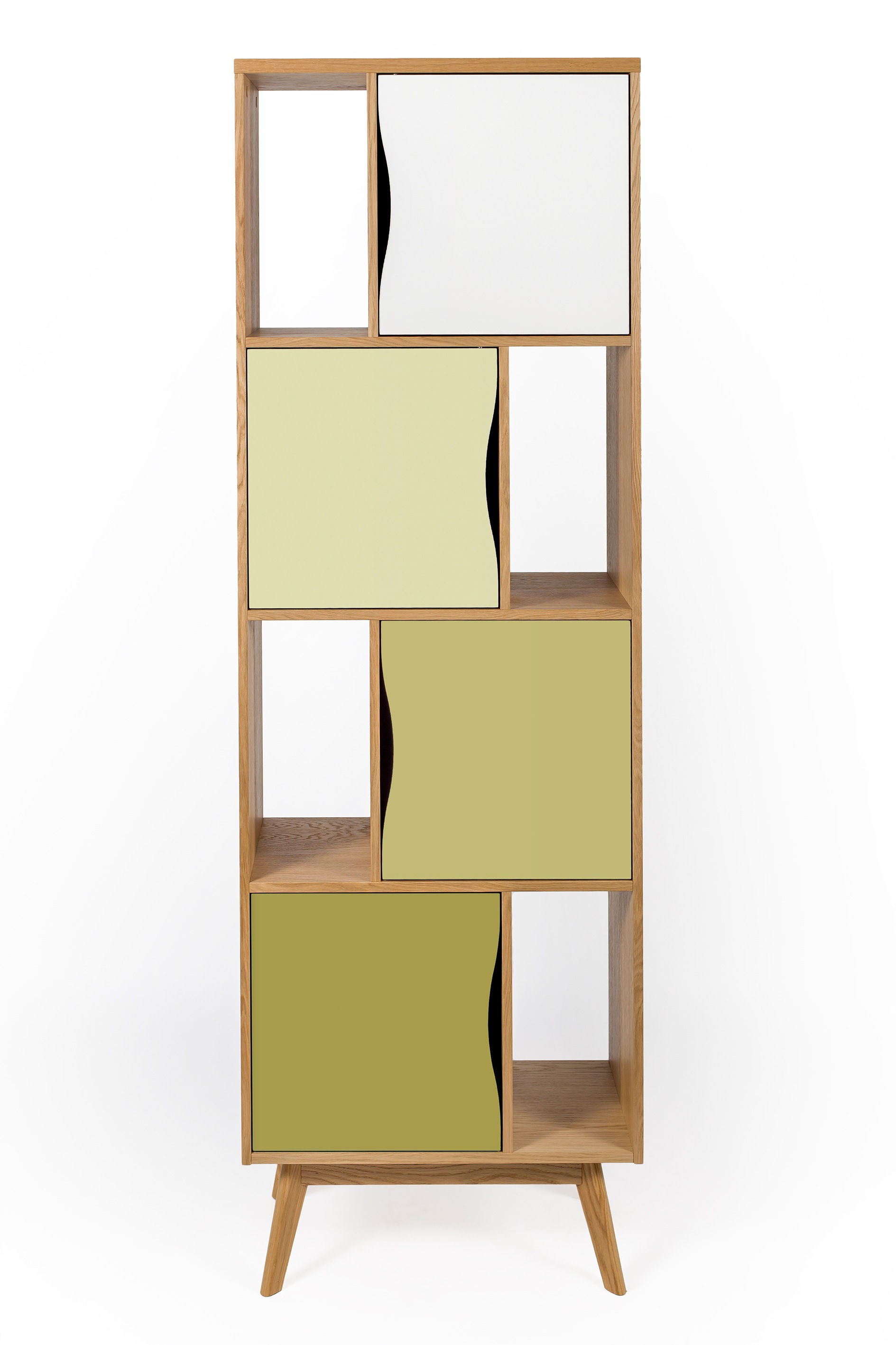 Woodman Bücherregal »Avon« Holzfurnier aus Eiche, FSC®-zertifiziert günstig online kaufen