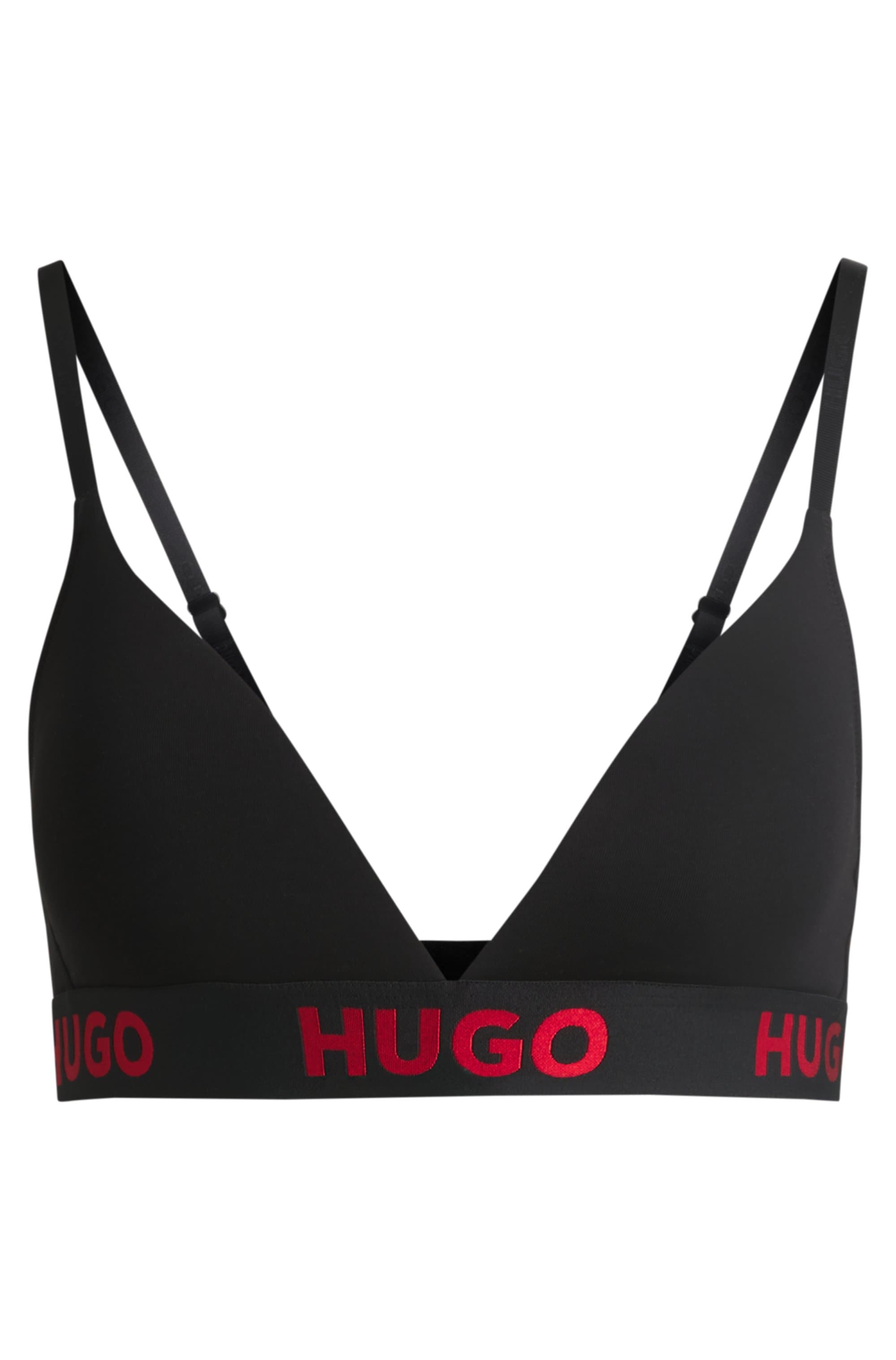HUGO Underwear Triangel-BH »TRIANGLE SPORTY LOGO«, elastisch