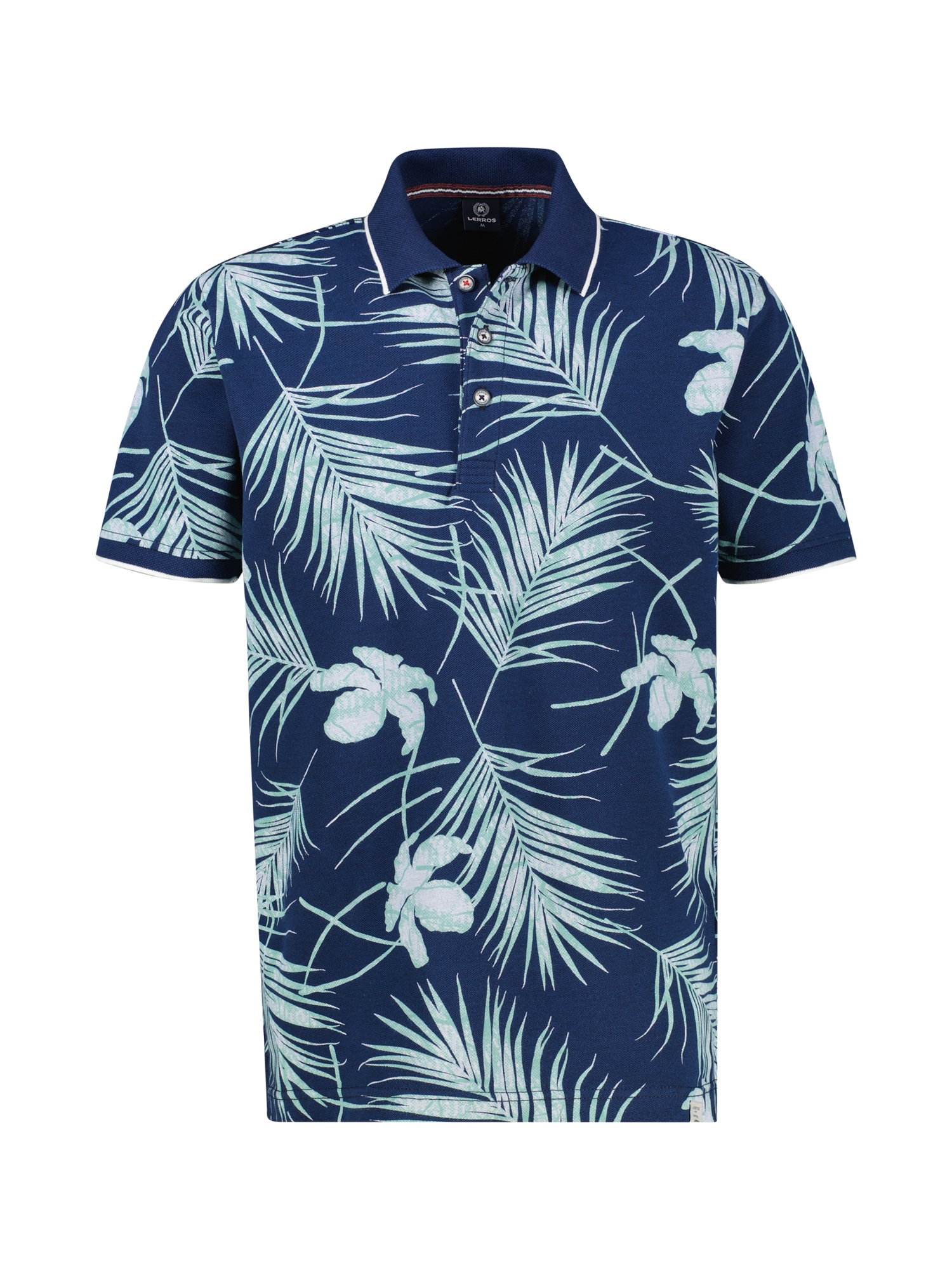 LERROS Poloshirt »LERROS Modisches Poloshirt, sommerlich gemustert«