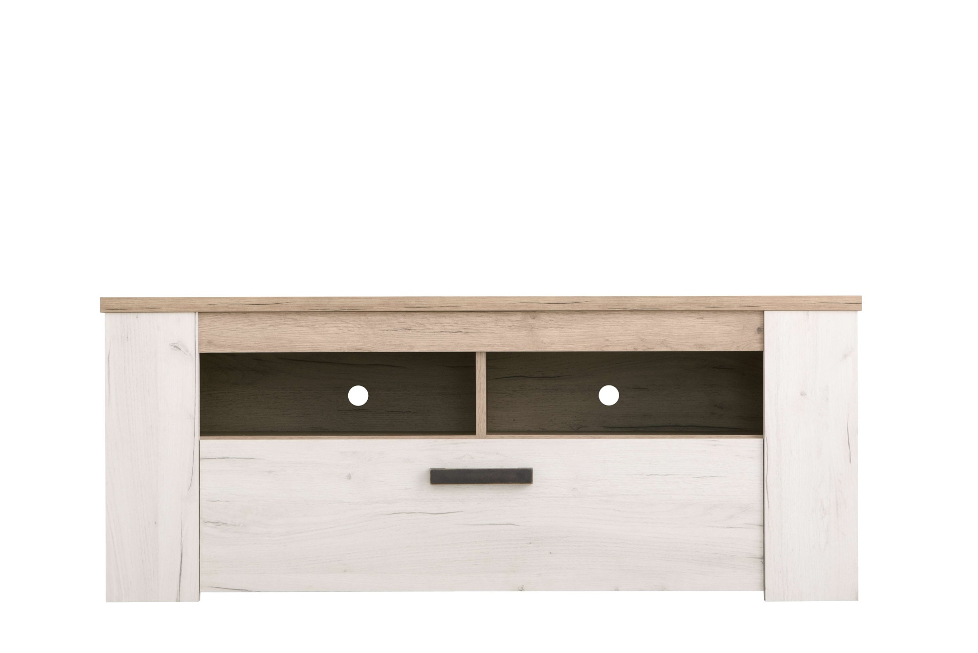 Home affaire Lowboard »Kent TV-Sideoard 120 cm, mit zwei geschlossenen Fächern«, TV-Kommode mit viel Platz, für moderne Fernseher in jedem Wohnzimmer