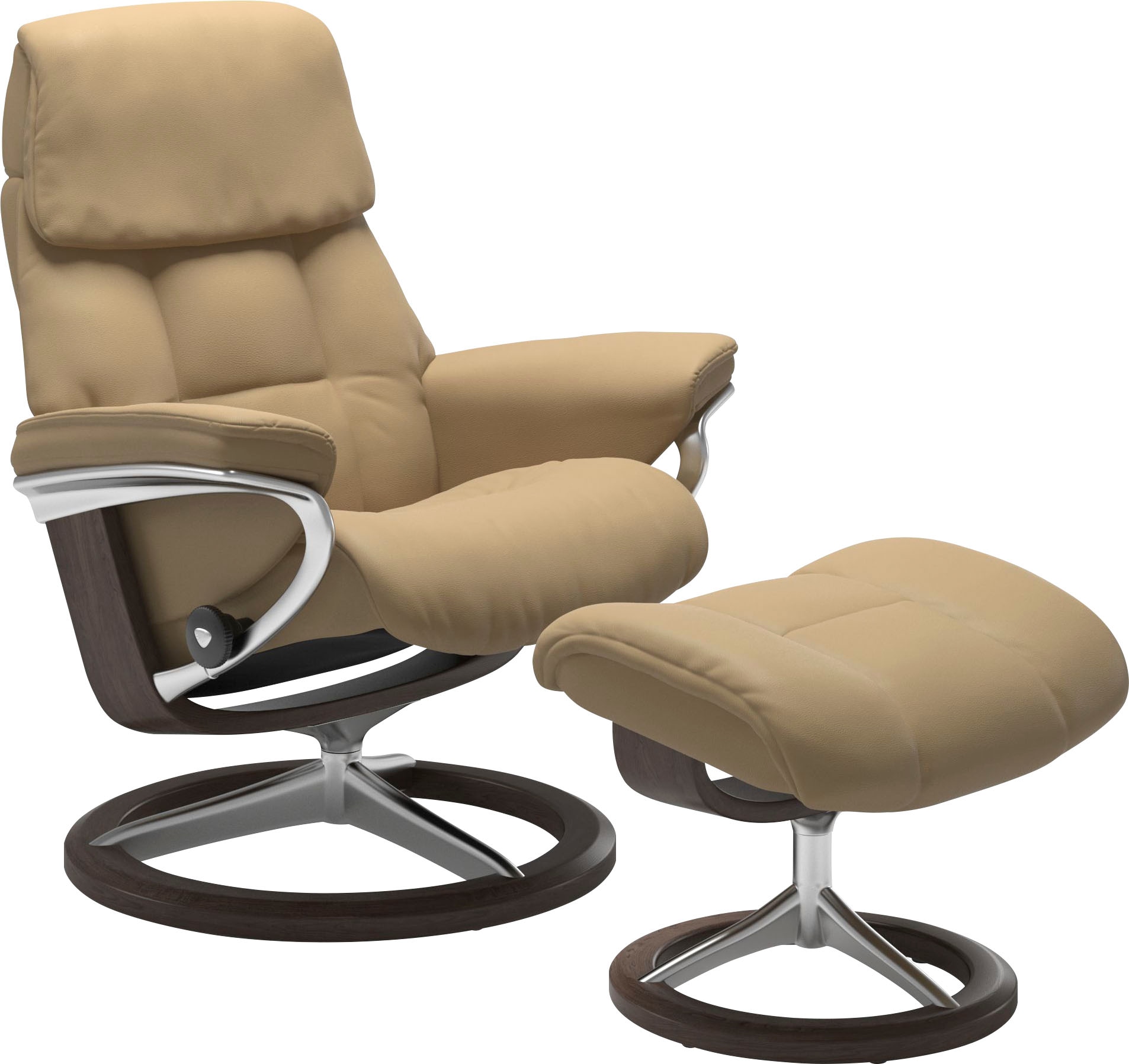 Stressless® Relaxsessel »Ruby« Set, Relaxsessel mit Hocker, mit Signature B günstig online kaufen