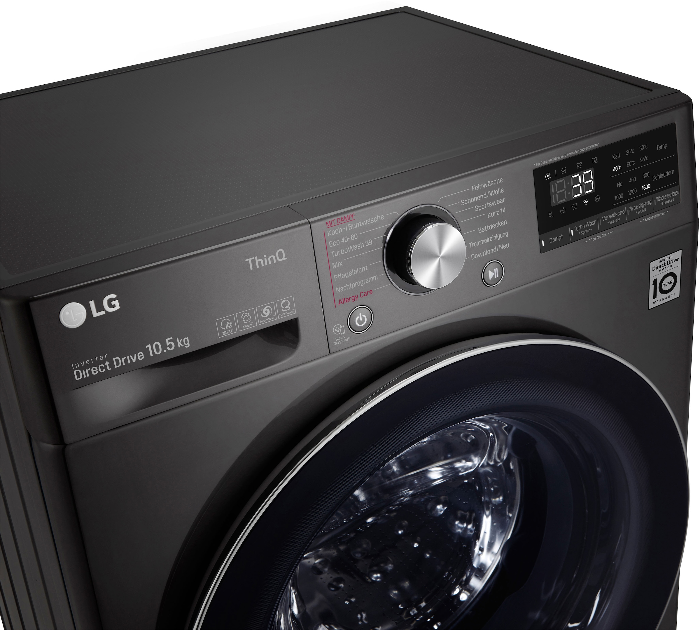 LG Waschmaschine »F6WV710P2S«, F6WV710P2S, 10,5 1600 kg, bestellen online U/min