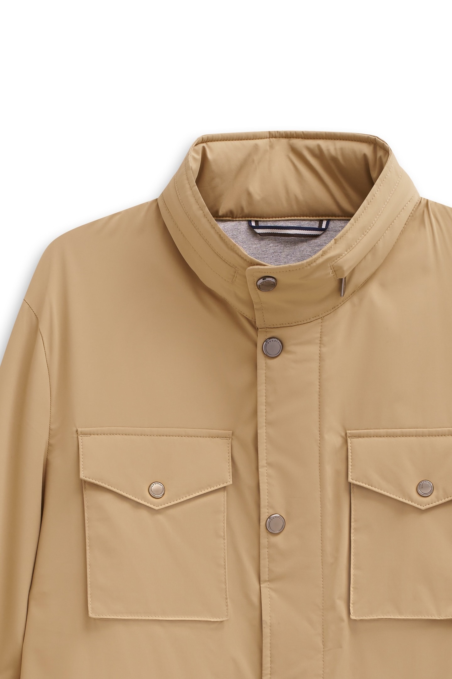 bugatti Fieldjacket »Regular Fit«, mit Kapuze, mit Stretch, Kapuze & Stehkragen