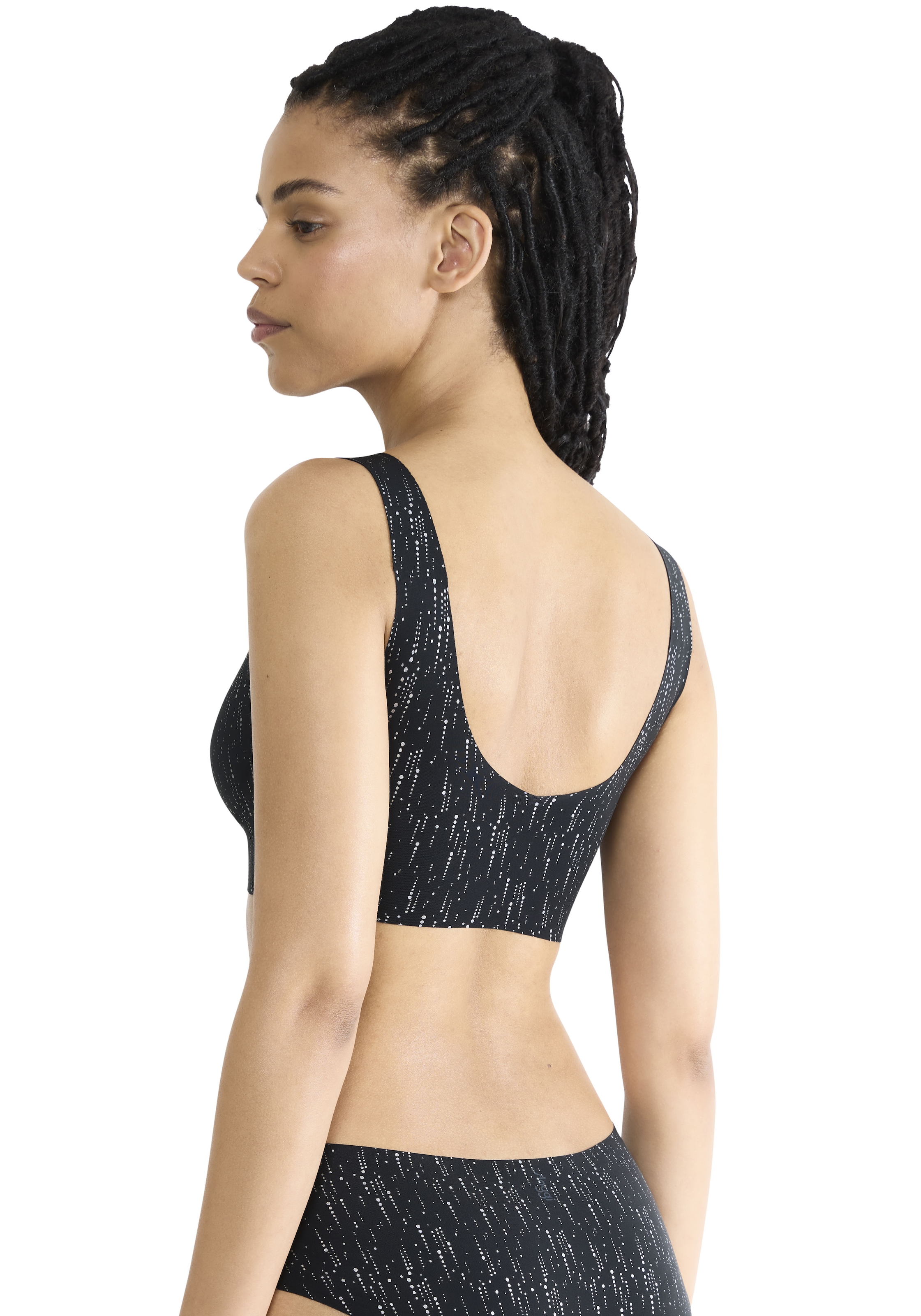 sloggi Bustier »ZERO Feel 2.0«, nahtlos, herausnembare Pads, Microfaser