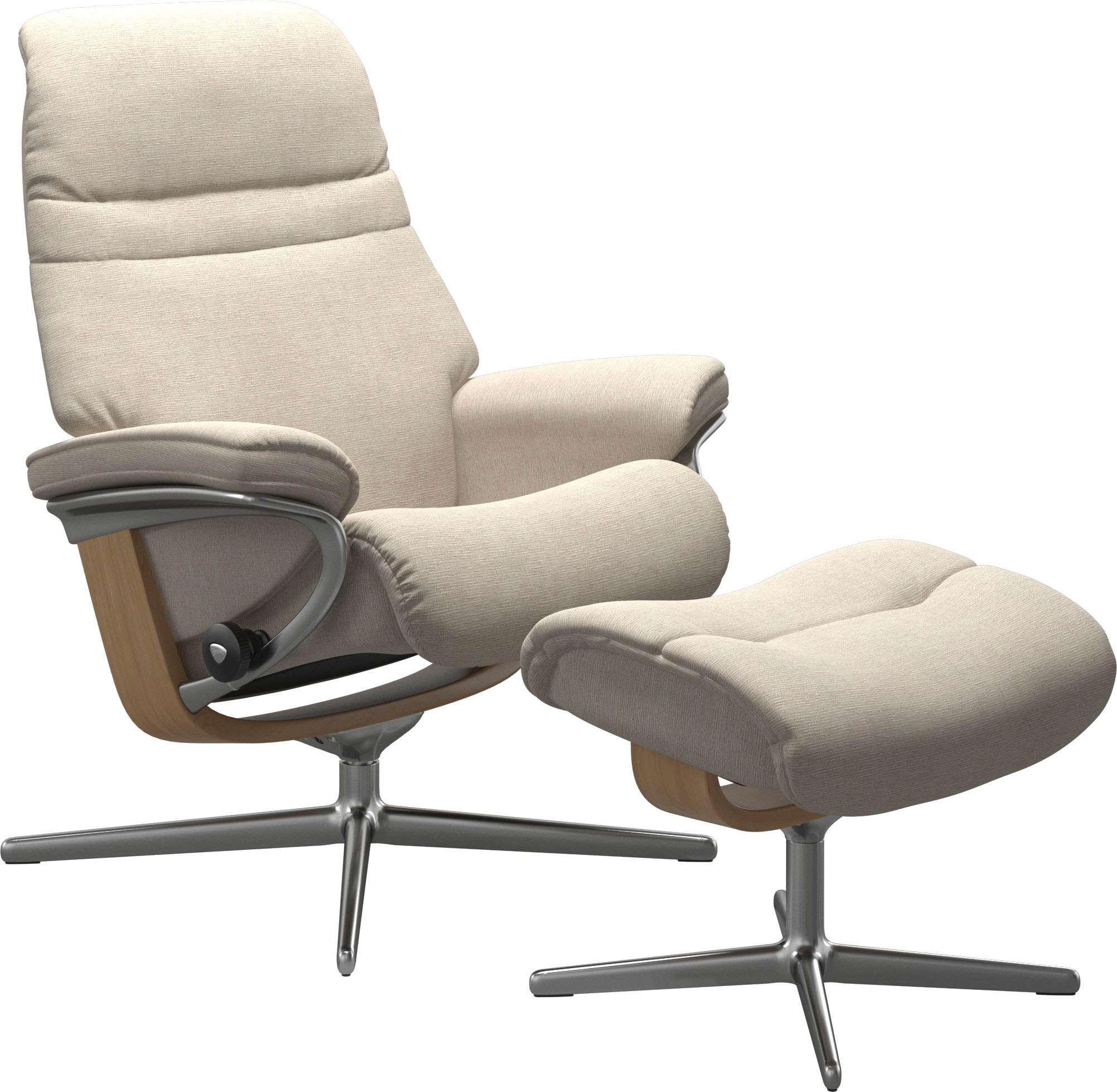 Stressless® Relaxsessel »Sunrise«, (Set, Relaxsessel mit Hocker), mit Hocke günstig online kaufen