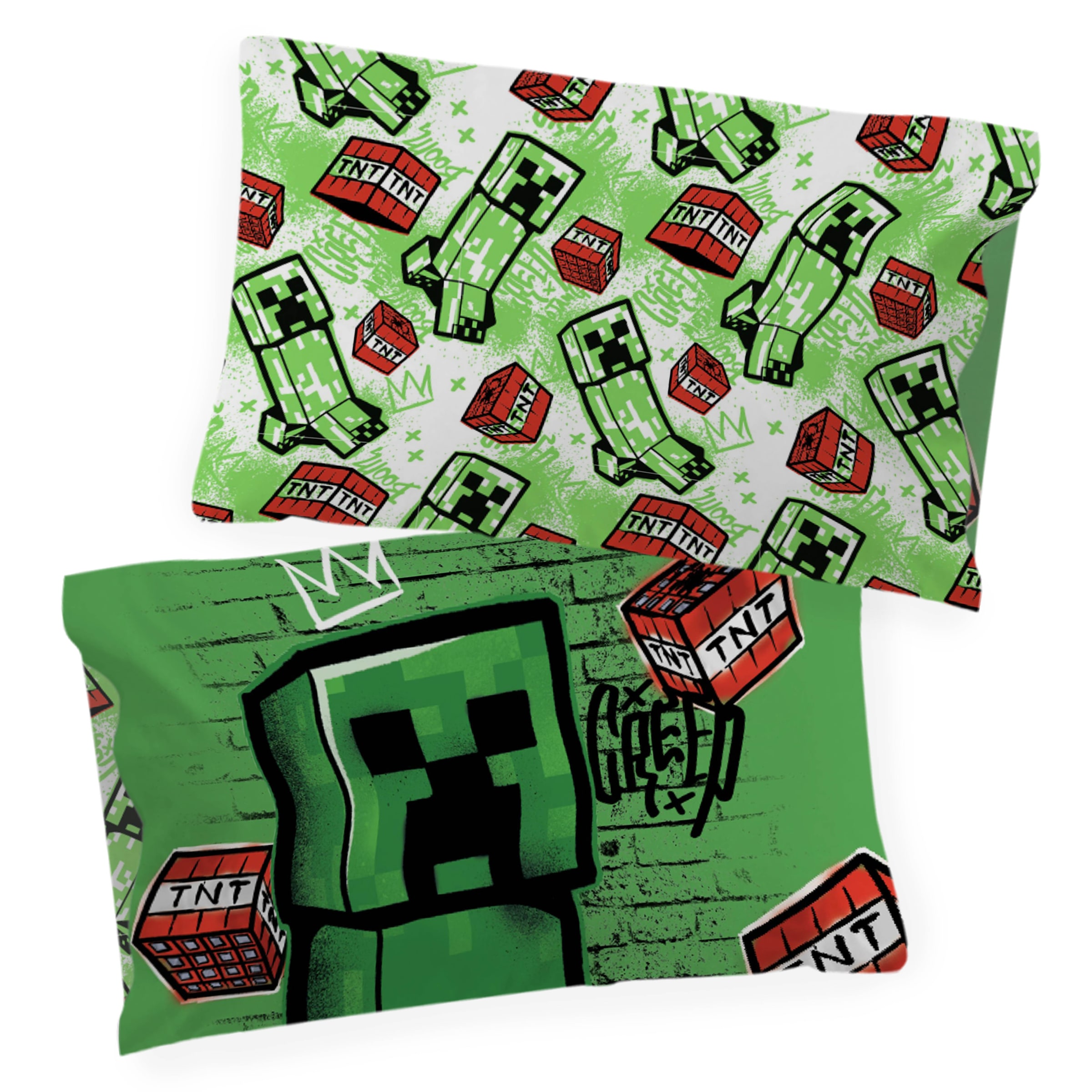Minecraft Kinderbettwäsche »Minecraft Metro Art« 2 100% Baumwolle