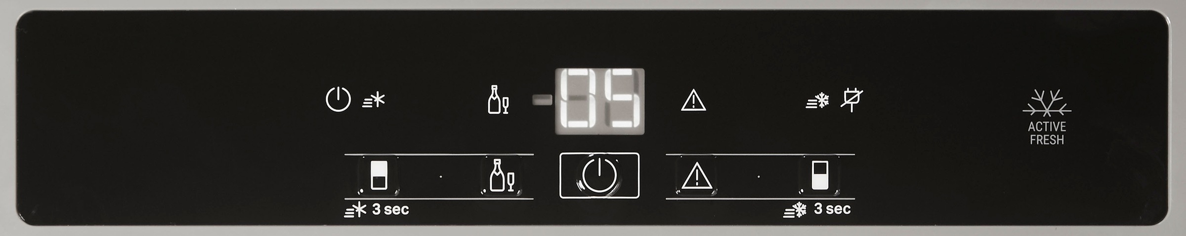 BAUKNECHT Kühl-/Gefrierkombination »KGSF 203G«, KGSF 203G IN (2), 201 cm hoch, 59,5 cm breit