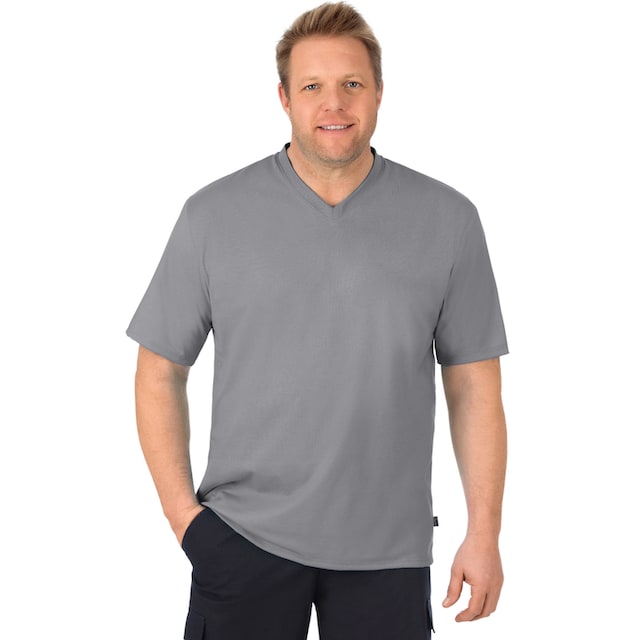 Trigema T-Shirt »TRIGEMA V-Shirt DELUXE Baumwolle« kaufen