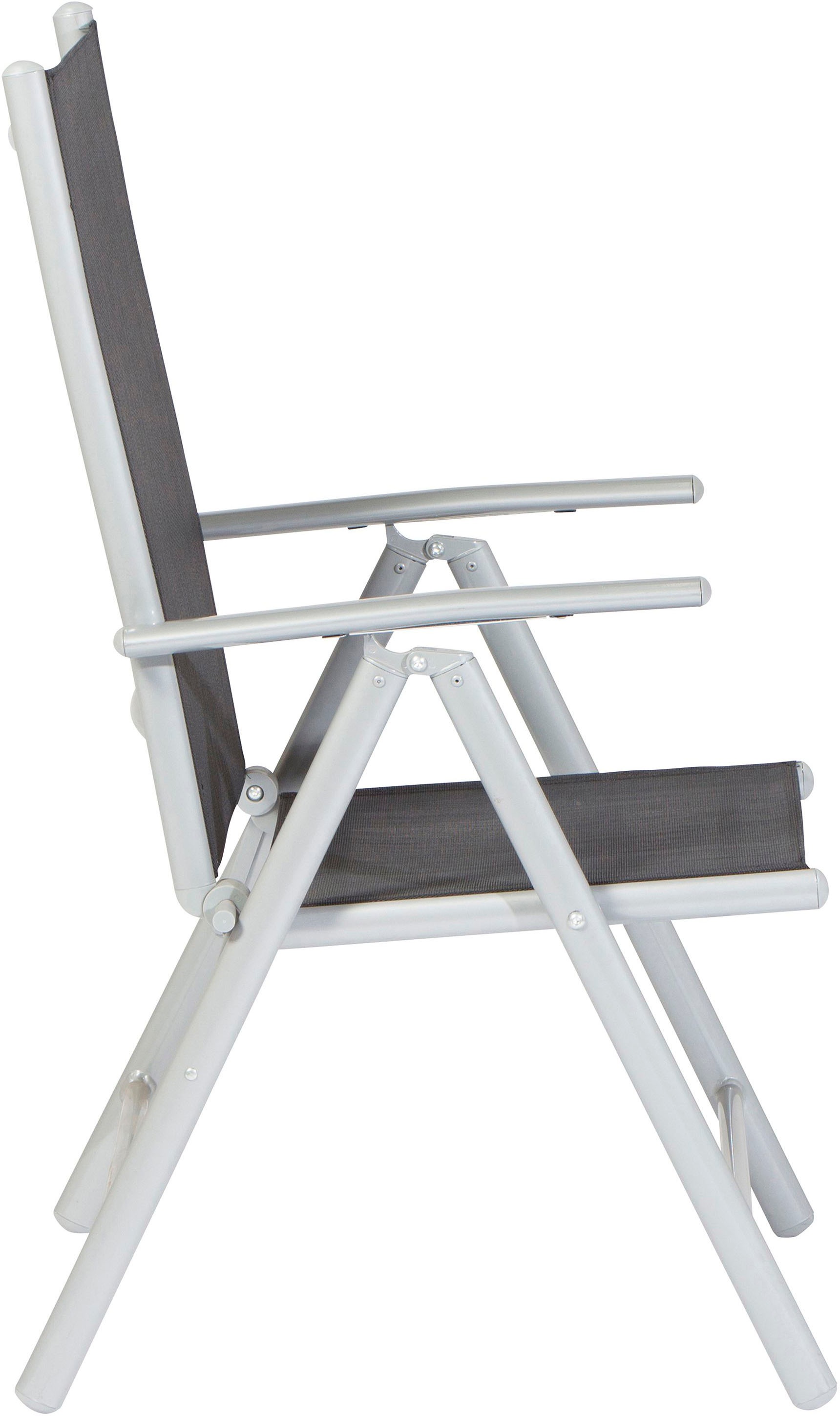 Siena Garden Garten-Essgruppe »Saturn / Sola«, (Set, 7 tlg.), bestehend aus 6 Sesseln und 1 Tisch