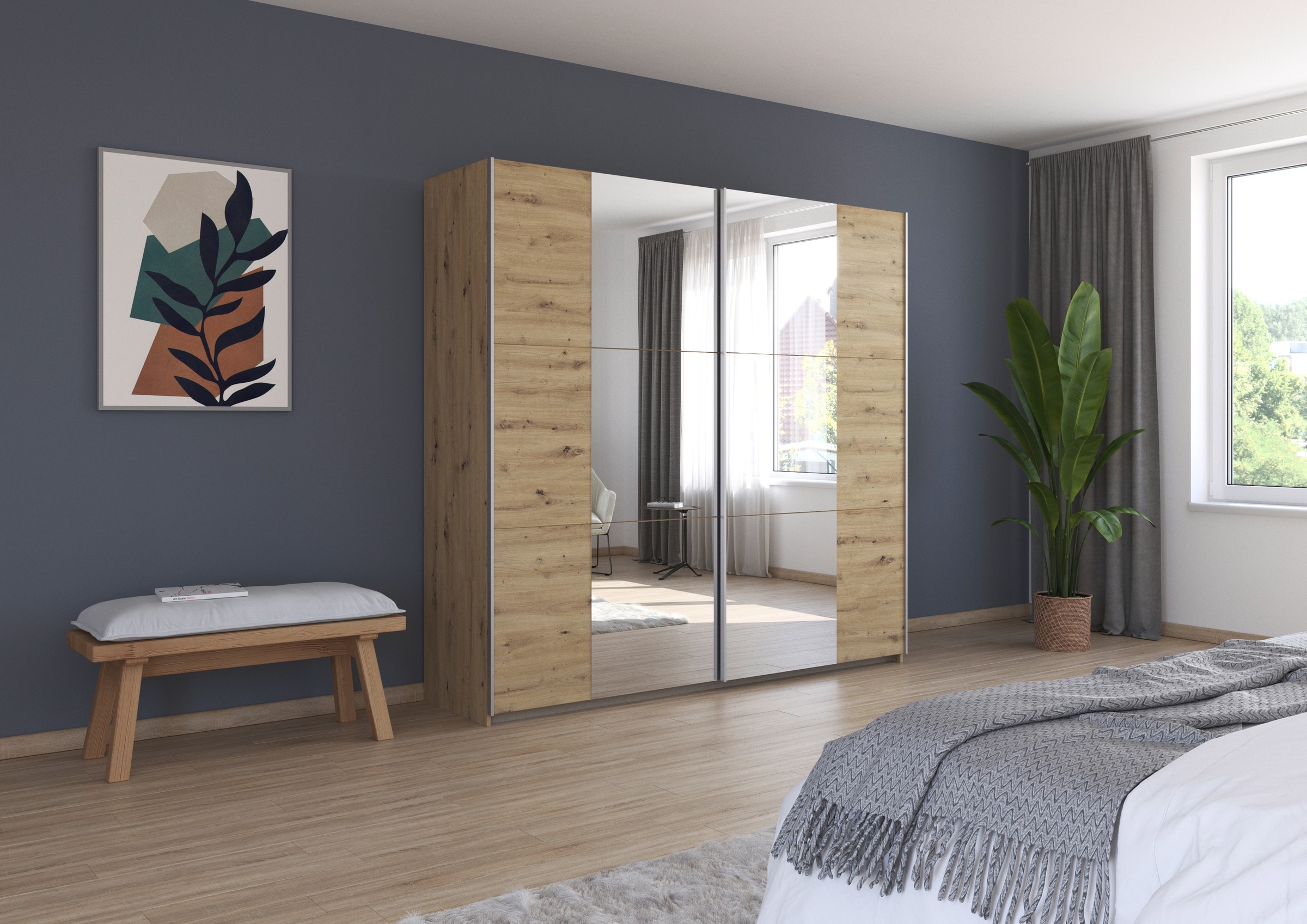 rauch Schwebetürenschrank »Kleiderschrank Drehtürenschrank Schrank Garderob günstig online kaufen