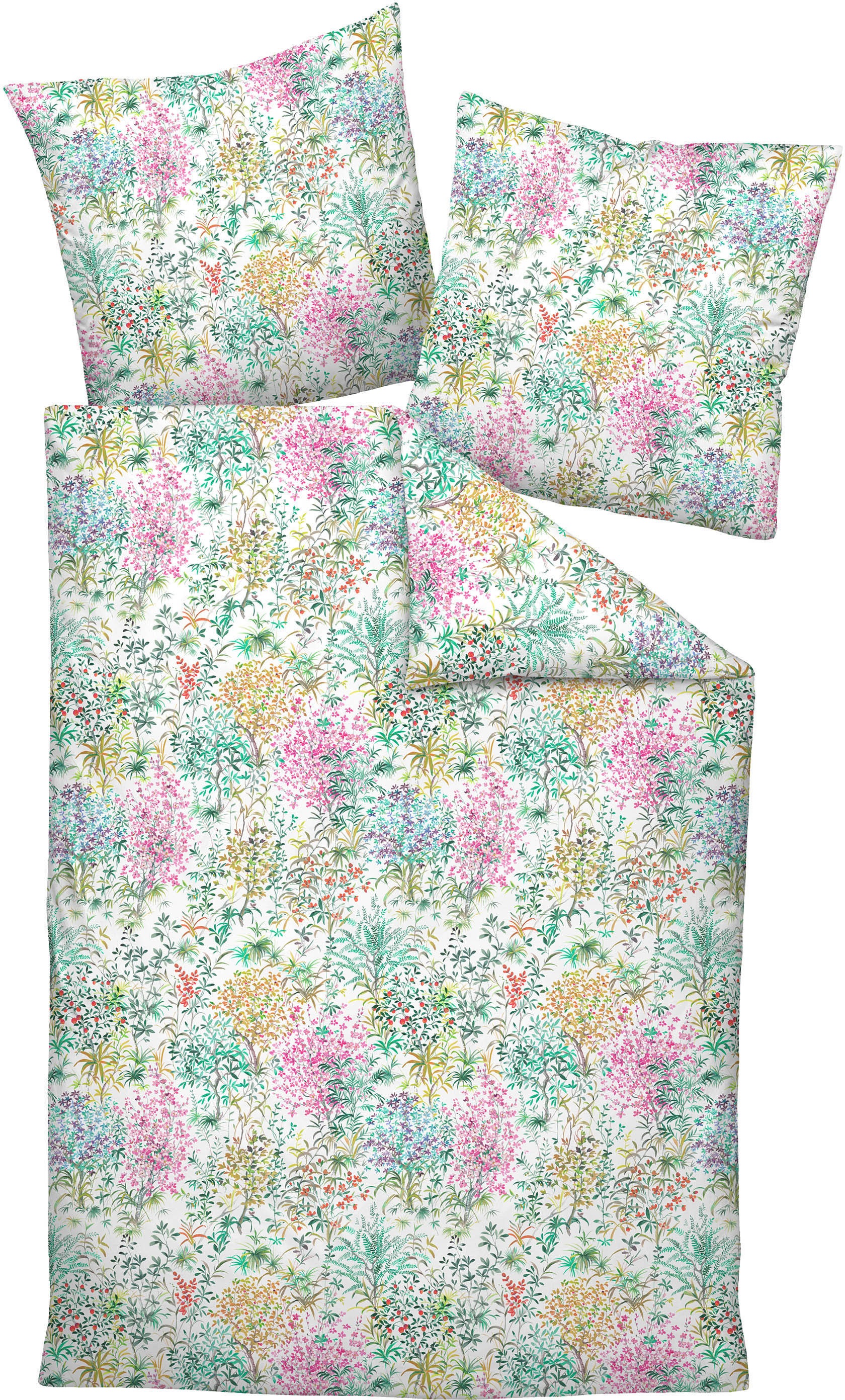 Janine Bettwäsche »MILANO 45066« 2 Stk. tlg. mit Reißverschluss günstig online kaufen