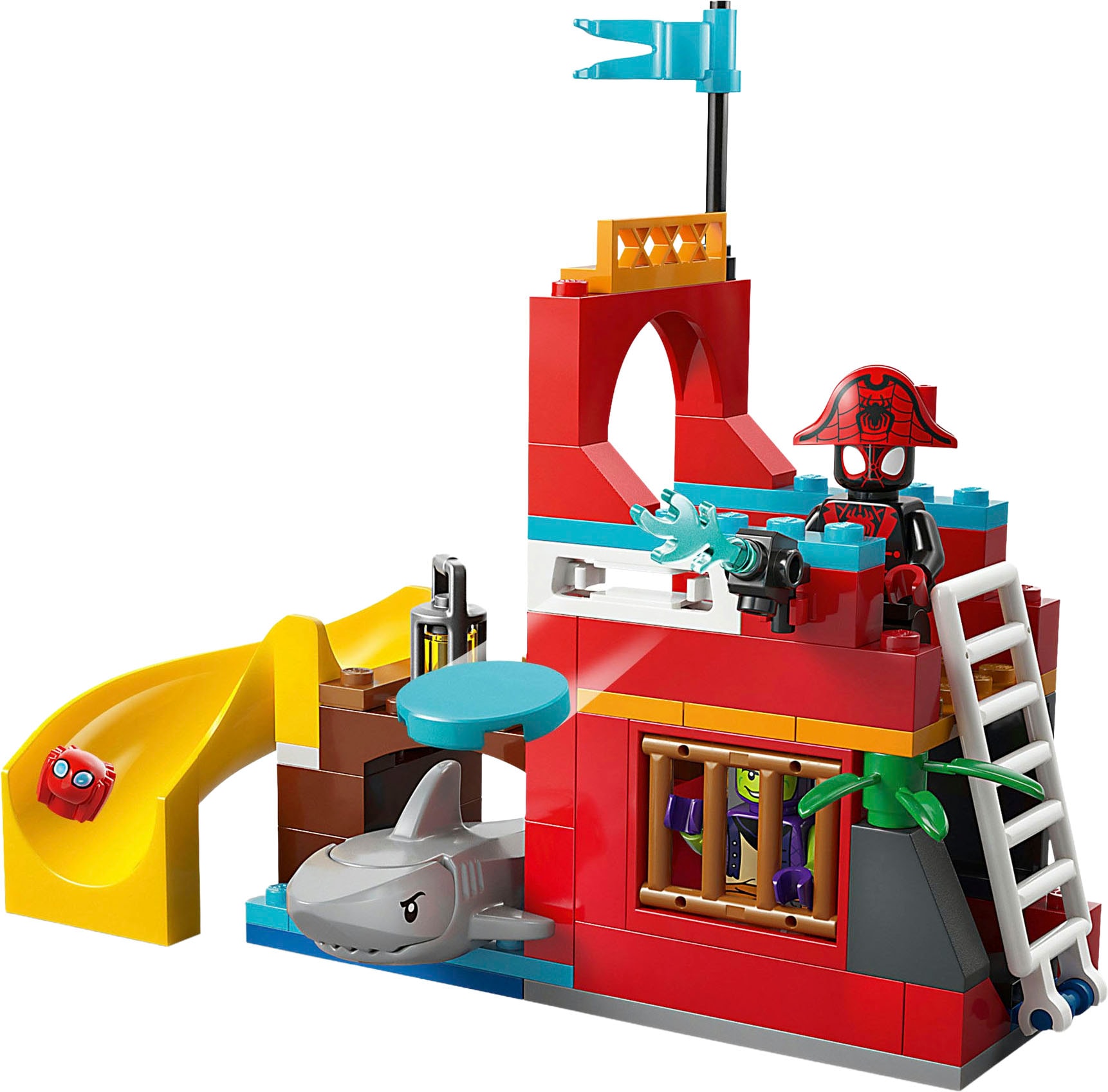 LEGO® Konstruktionsspielsteine »Piratenschiff von Spideys Team (11208), LEGO Spidey« Made in Europe