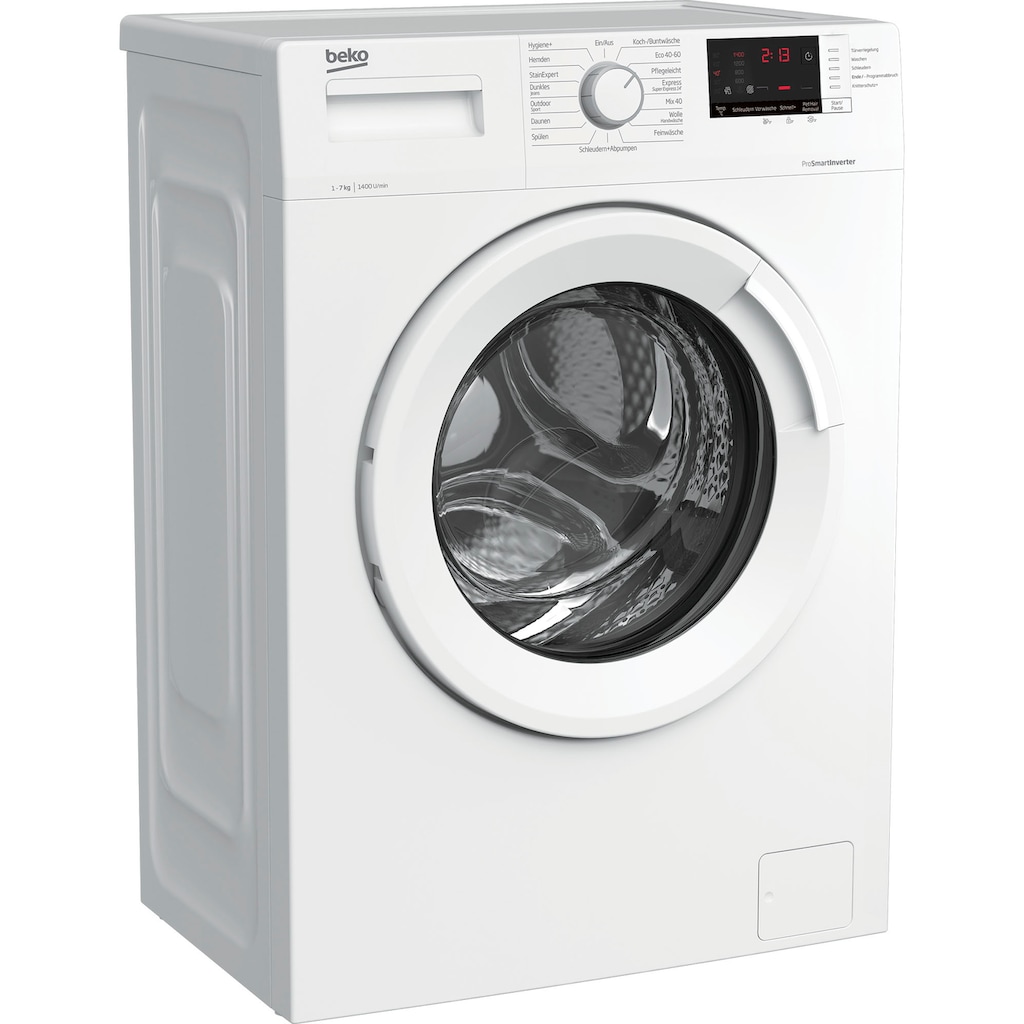 BEKO Waschmaschine »WML71423R1«, WML71423R1, 7 kg, 1400 U/min