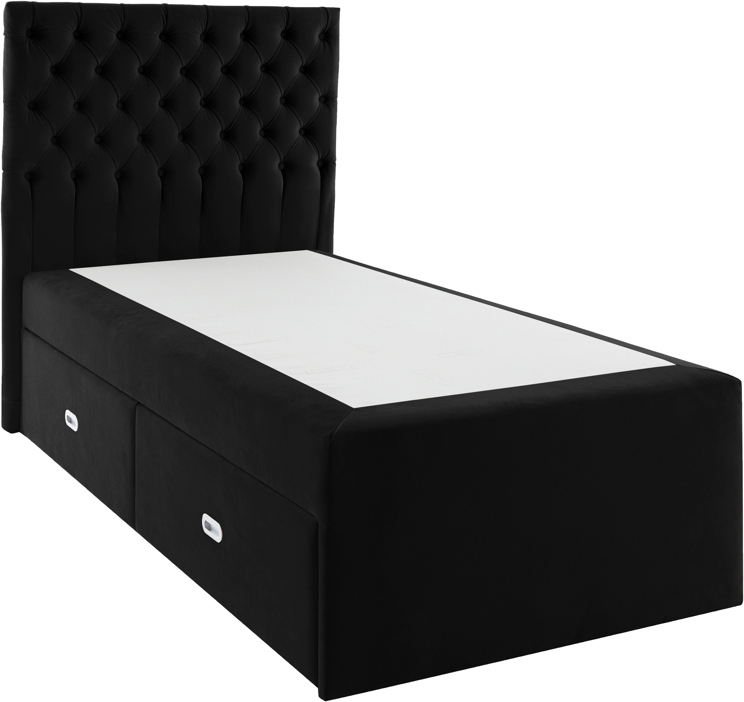 Home affaire Polsterbett »Boxbett Alvi mit Schubladen, Taschen-Federkernmatratze«, wahlweise Härtegrad der Matratze H2/H3/H4