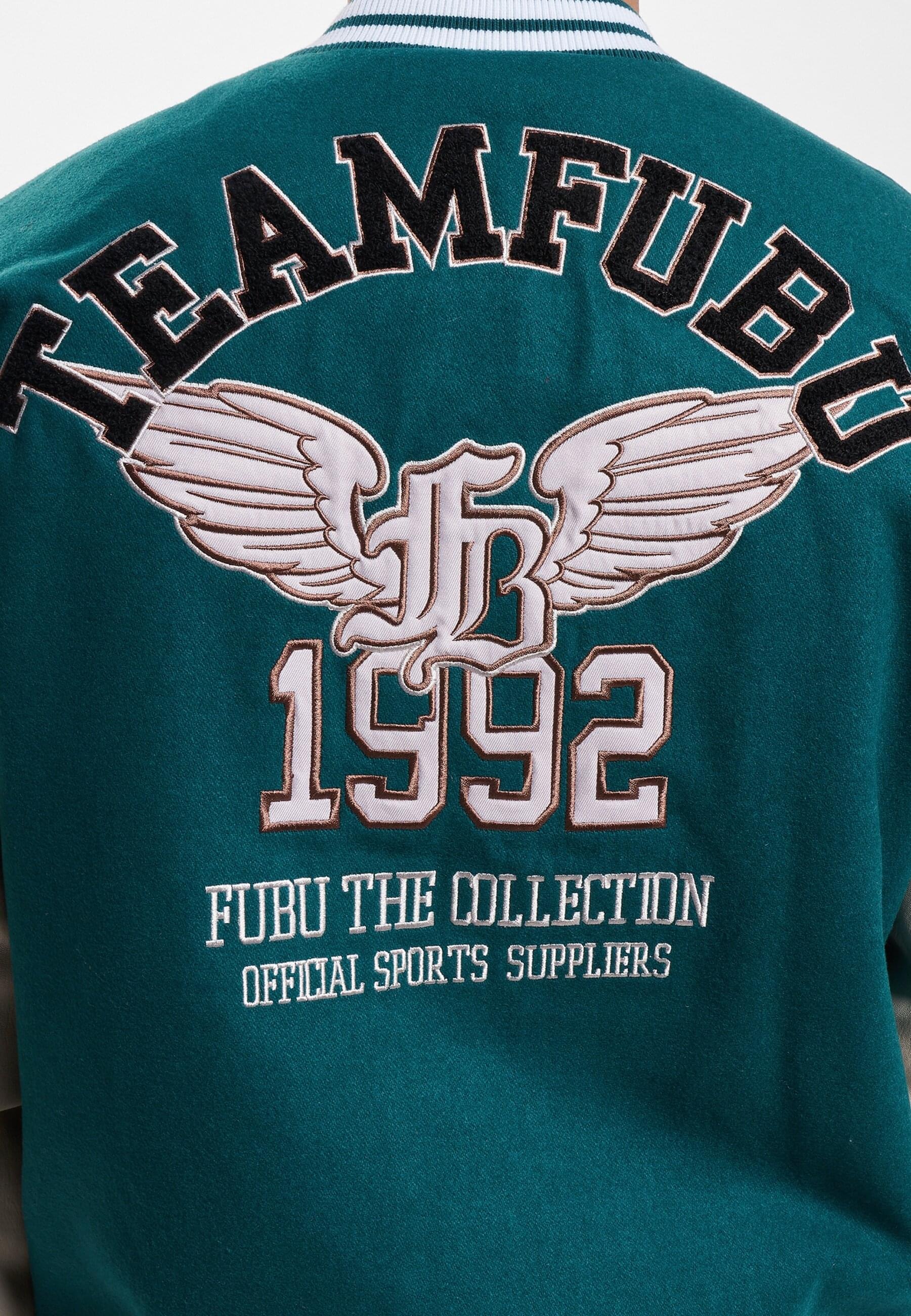 Fubu Bomberjacke »Fubu Herren FM233-009-2 FUBU College Varsity Jacket« 1 Stk. tlg. ohne Kapuze