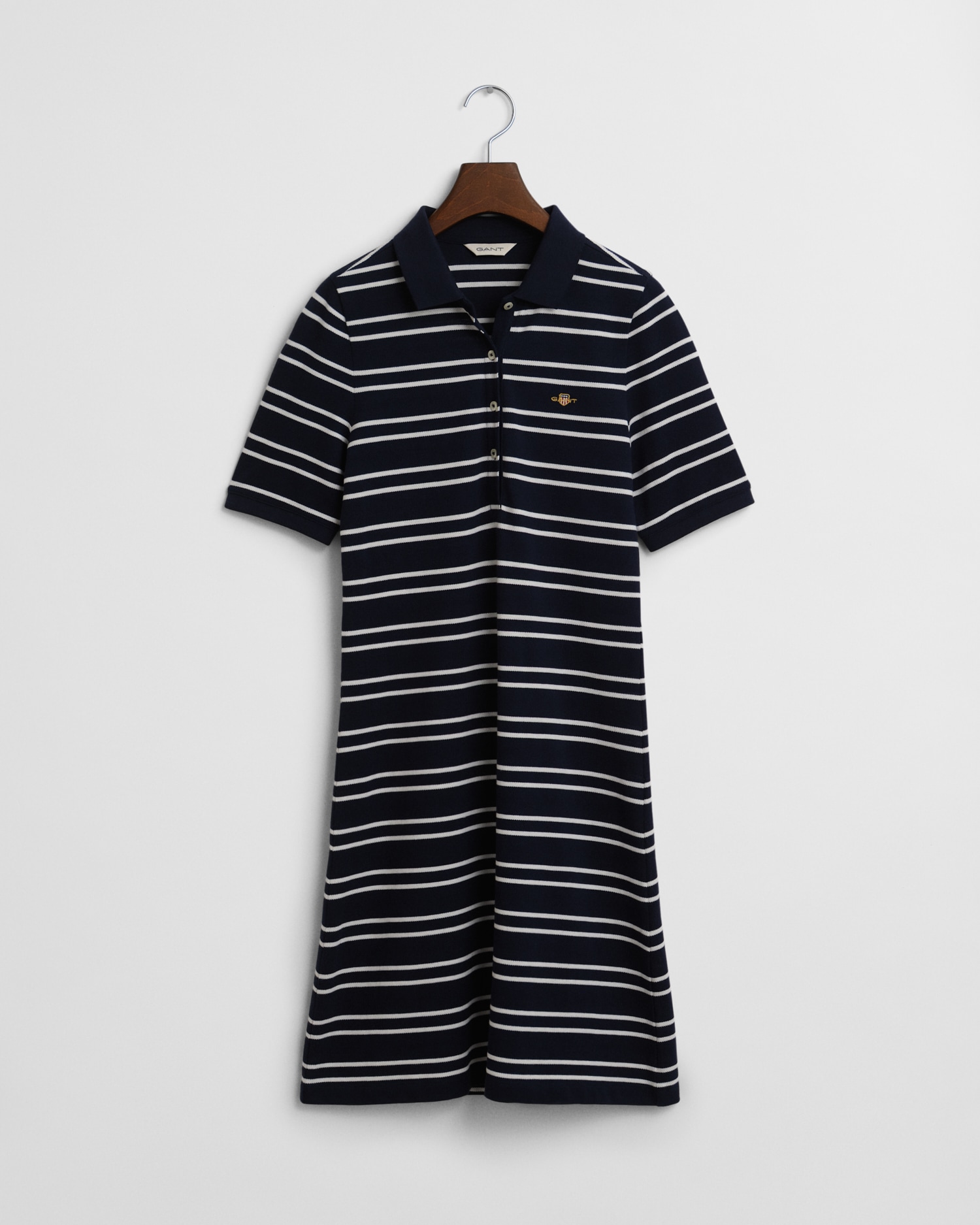 Gant Polokleid »STRIPE SHIELD SS PIQUE POLO DRESS«