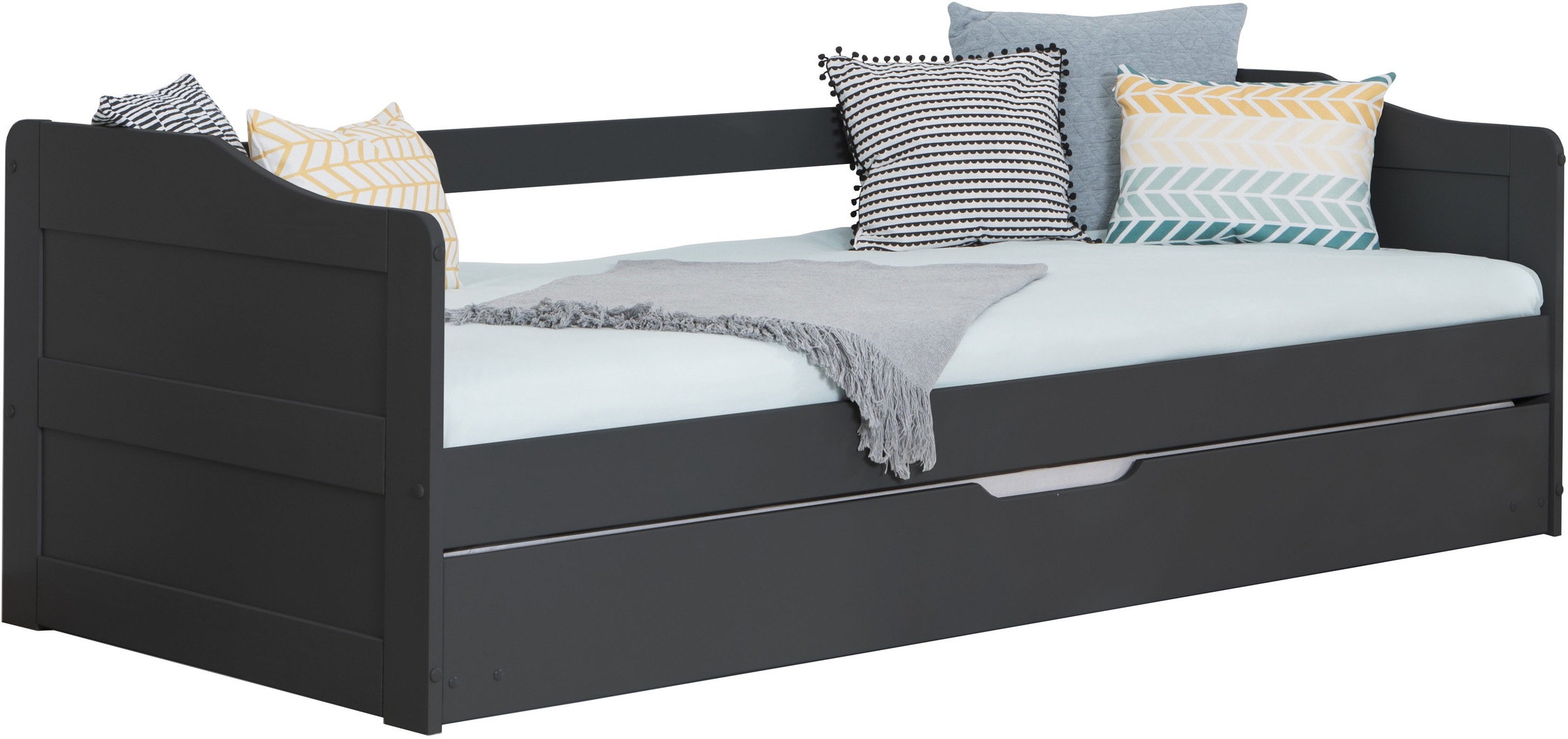 Ticaa Funktionsbett Melinda, Daybett, Jugendbett, 2 Schlafplätze, Schublade günstig online kaufen