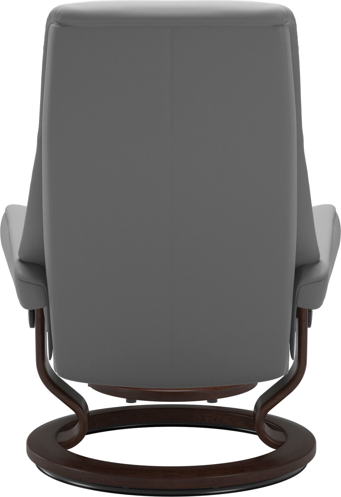 Stressless® Relaxsessel »View«, (Set, Relaxsessel mit Hocker), mit Classic Base, Größe M,Gestell Braun