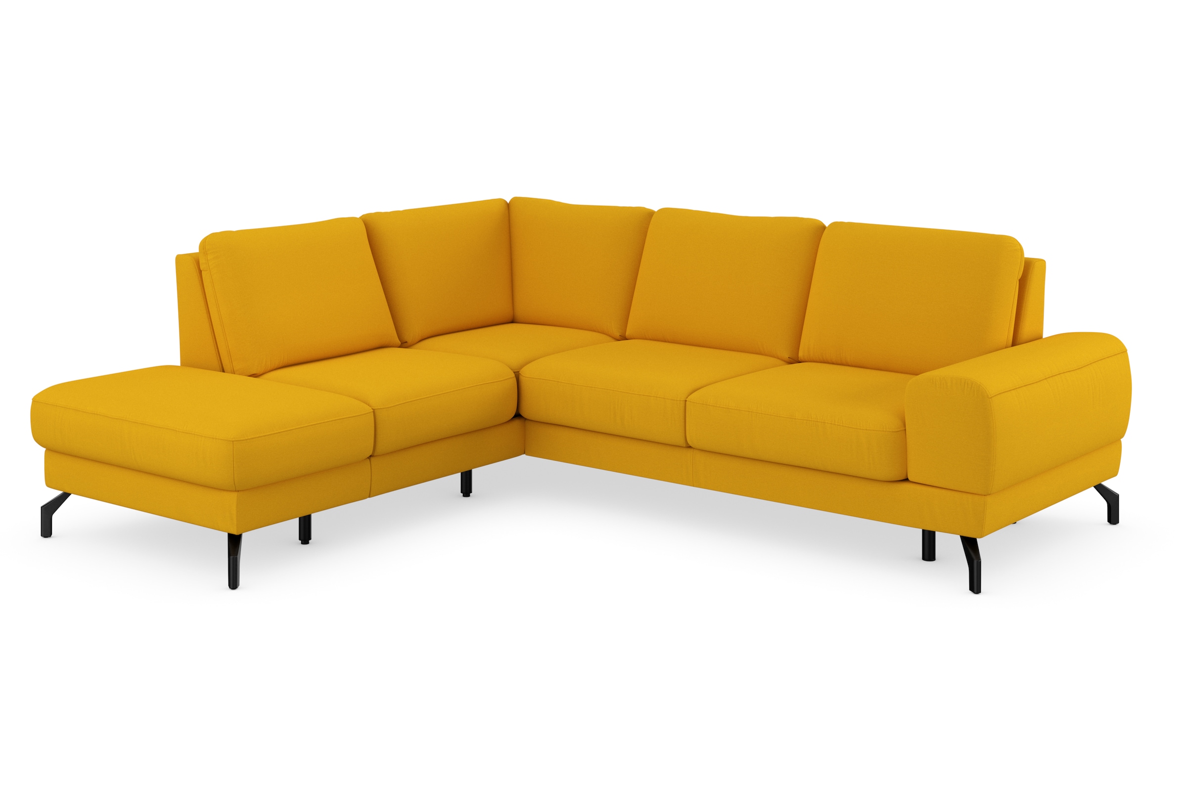 sit&more Ecksofa »Cinturo L-Form«, inklusive Sitztiefenverstellung und Federkern, Sitzhöhe 45 cm