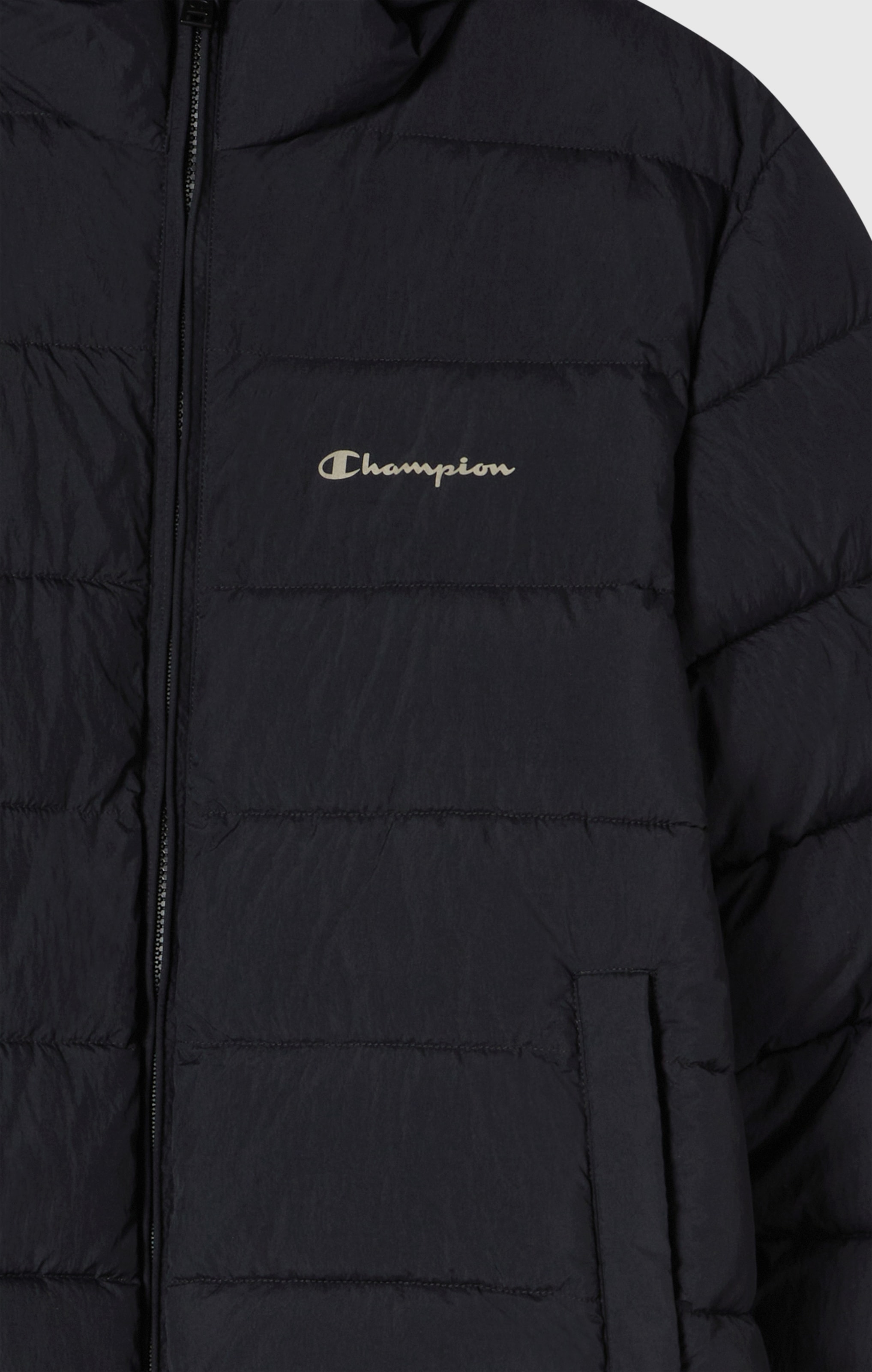 Champion Steppjacke »Padded Outdoor Jacket« mit Kapuze für Erwachsene, aus Polyamid, leichtes Material