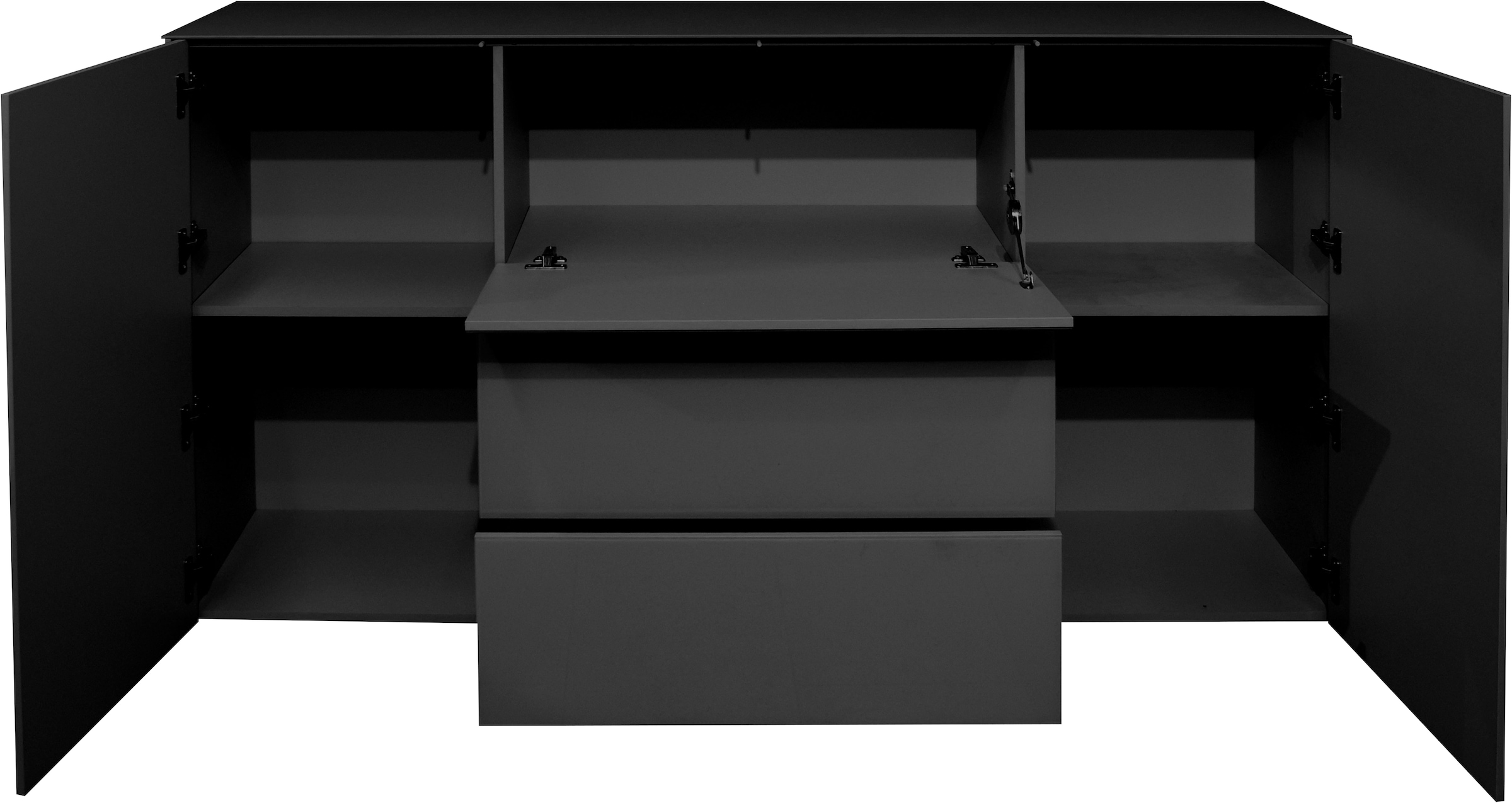 Mäusbacher Kommode »Imola TOPSELLER!« OTTOs Choice,  Kommode mit Glasfront und Glasoberplatte