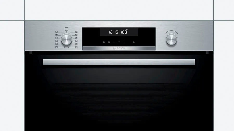 BOSCH Backofen-Set »HBA578BS0«, mit Teleskopauszug nachrüstbar, Pyrolyse-Selbstreinigung