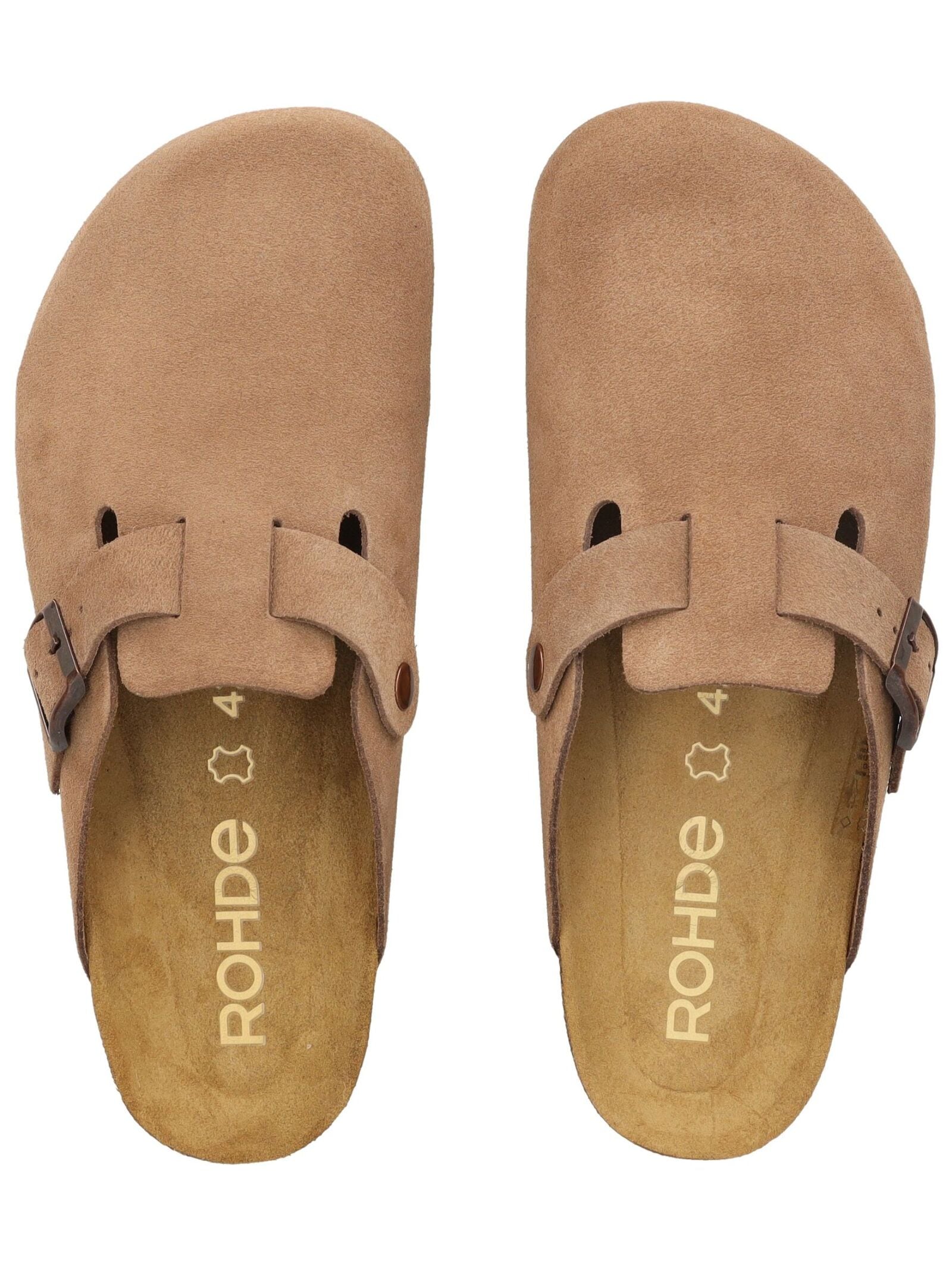 Rohde Pantolette »Rohde Pantoletten Veloursleder«