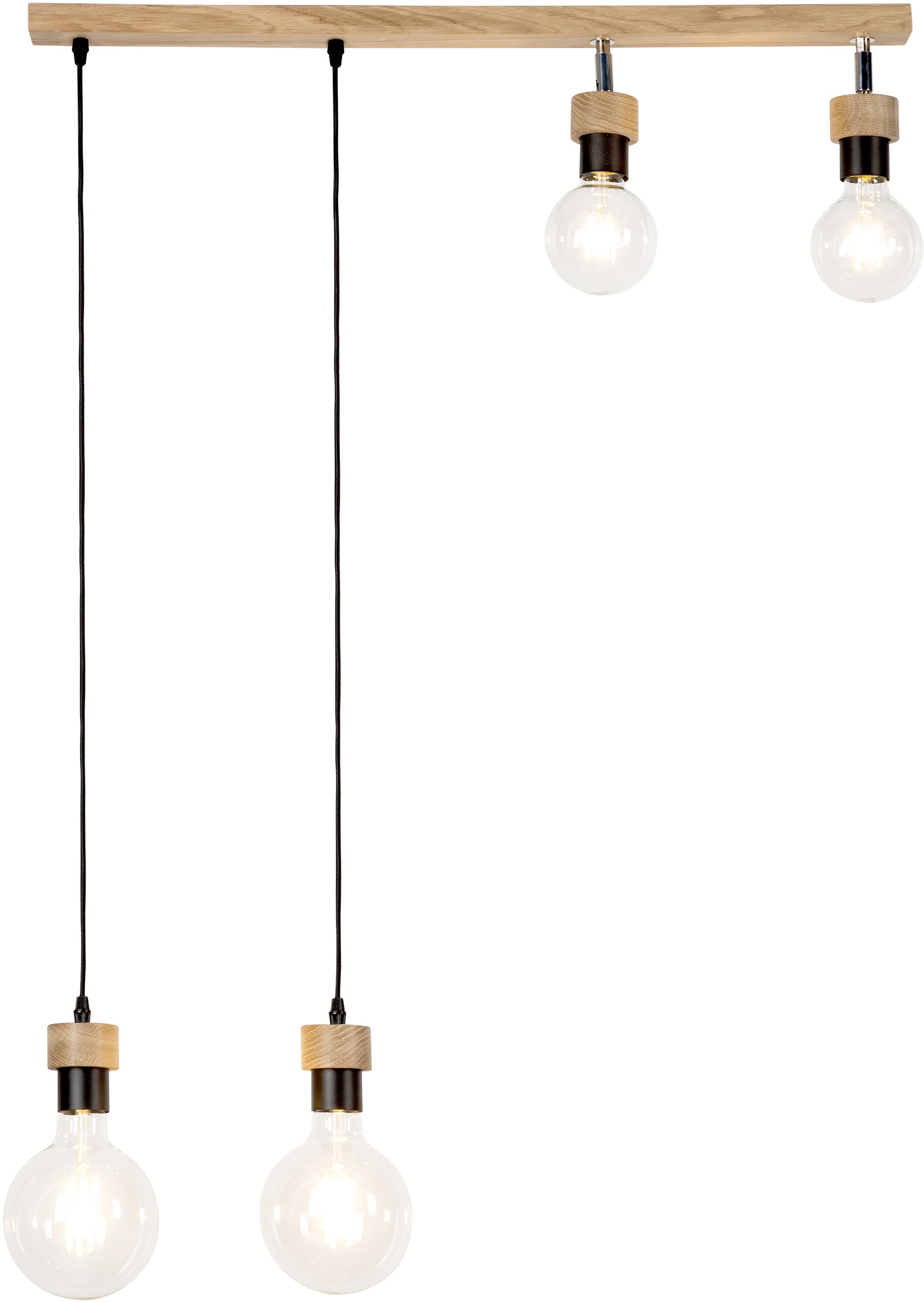 BRITOP LIGHTING Pendelleuchte »CLARTE«, 4 flammig, Leuchtmittel E27   Leuch günstig online kaufen
