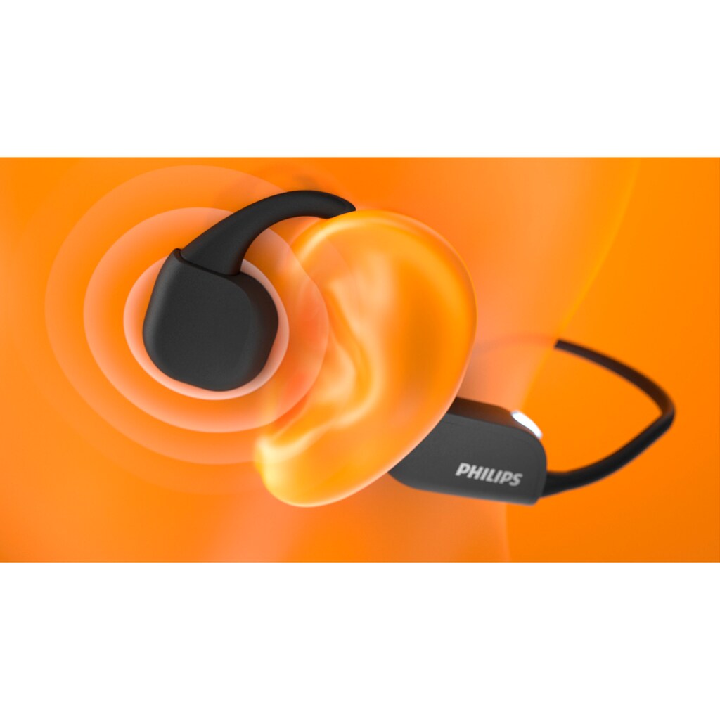 Philips Bluetooth-Kopfhörer »TAA6606BK/00«, A2DP Bluetooth-AVRCP Bluetooth-HFP, Freisprechfunktion