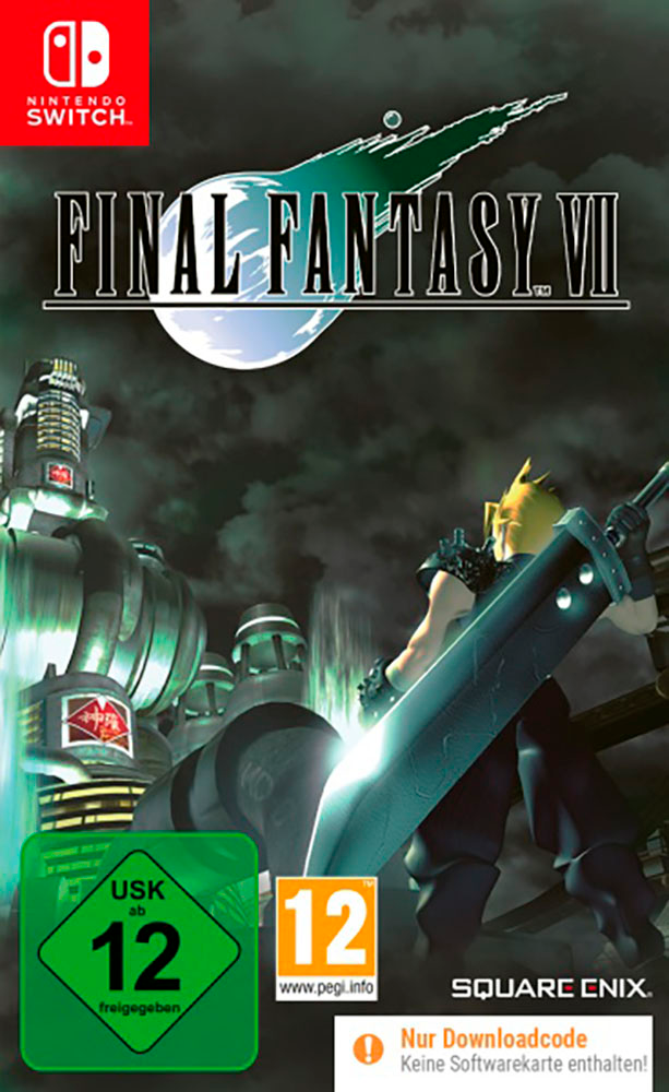 SquareEnix Spielesoftware »Final Fantasy VII Remastered (Code in a Box)«, Nintendo Switch