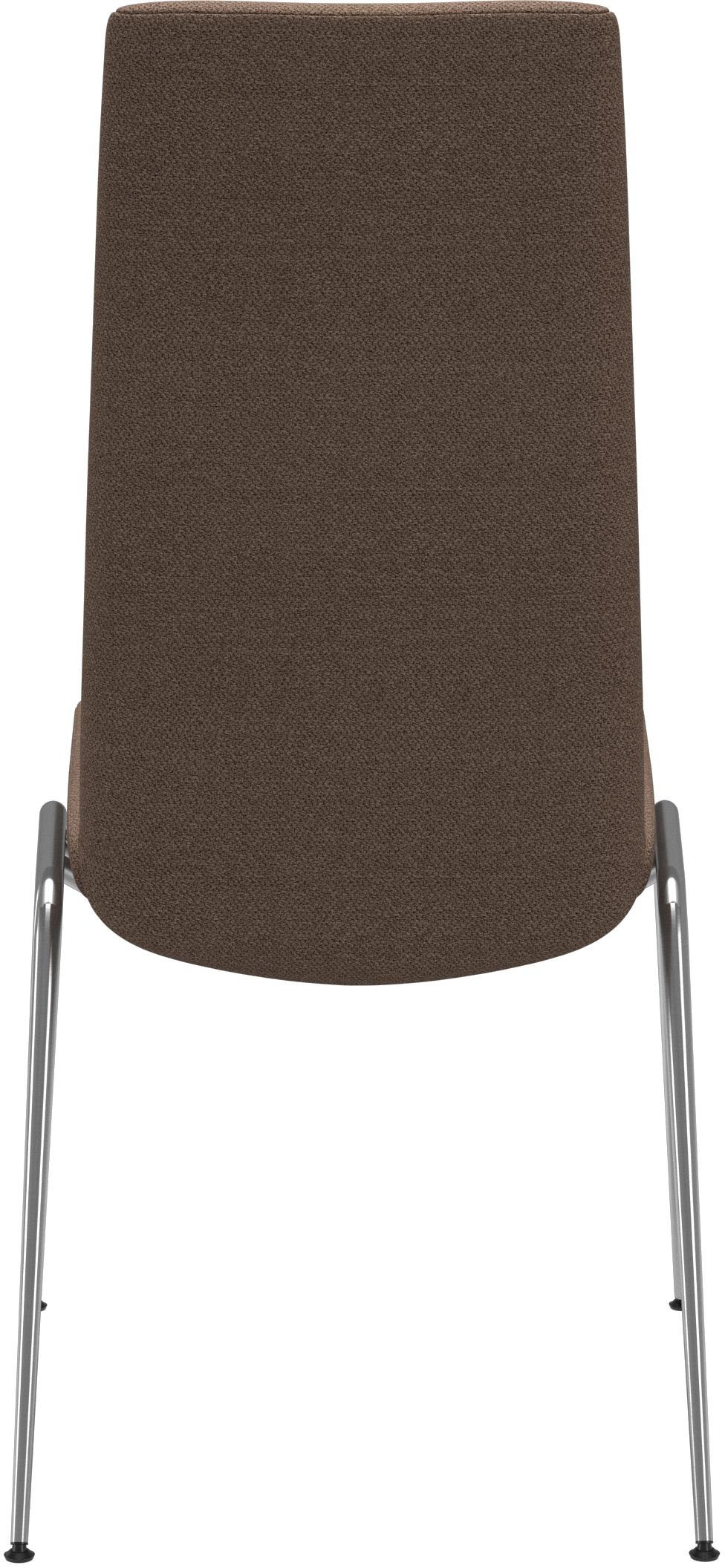 Stressless® Polsterstuhl »Laurel«, ROHLEDER Stoff Q2 FARON, High Back, Größe M, mit Beinen aus Stahl in Schwarz matt