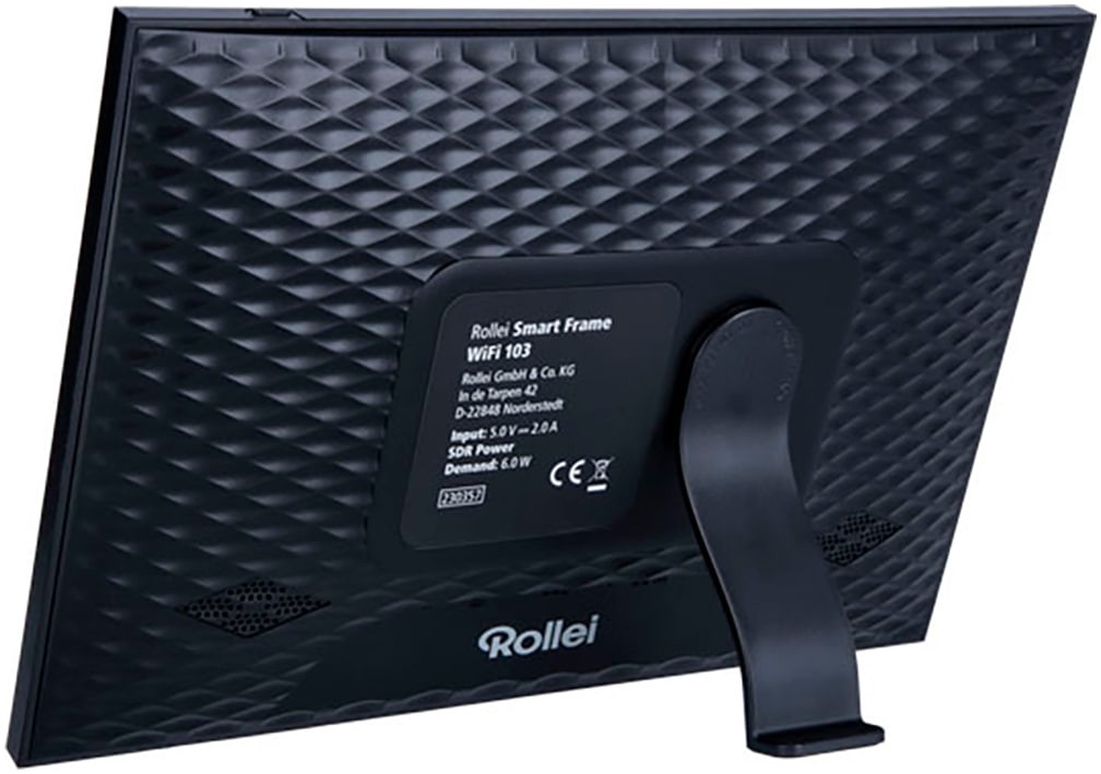 Rollei Digitaler Bilderrahmen »Smart Frame WiFi 104 Atmosphere Light«, 25,53 cm/10,1 Zoll, 1280 x 800 px Pixel, 8 GB