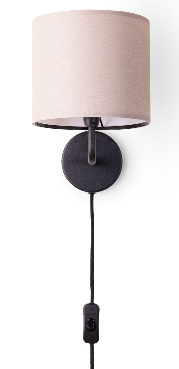 Paco Home Wandleuchte »Uni Color«, 1 flammig, Leuchtmittel E14   ohne Leuch günstig online kaufen