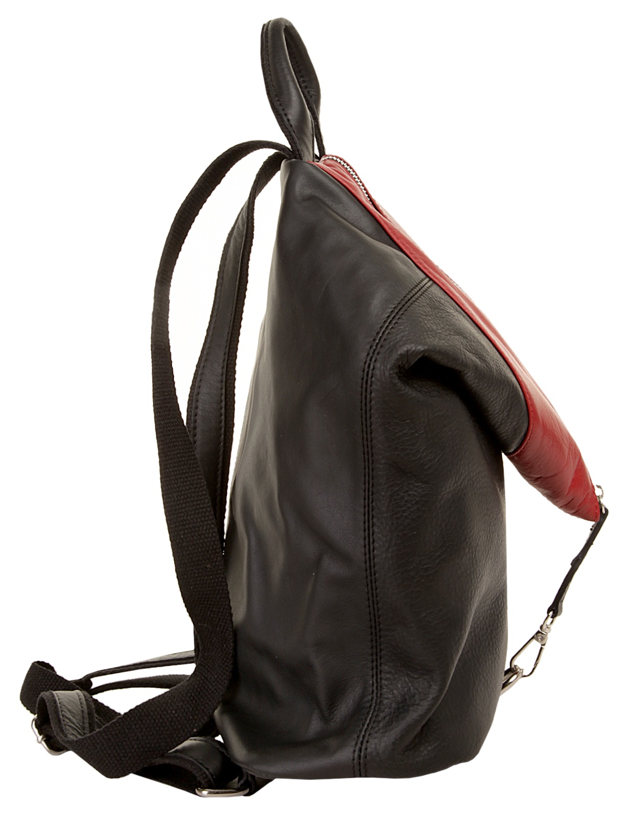 Cluty Cityrucksack, echt Leder, Made in Italy
