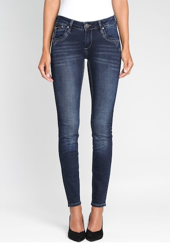 GANG Skinny-fit-Jeans »Nikita«, mit Zipper-Detail an der Coinpocket kaufen