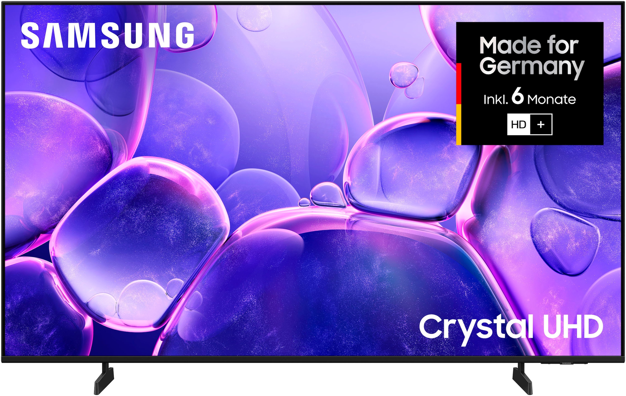 Samsung LED-Fernseher »GU43U8079FU«, 4K Ultra HD, Smart-TV, Crystal UHD, Q-Symphony, Dolby Surround Sound, Triple Tuner, Smart-Hub
