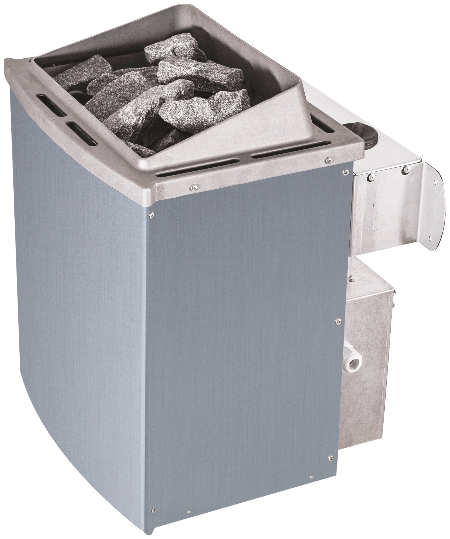 Karibu Sauna »Rodin« Set,  Ofen 9 kW integr. Strg