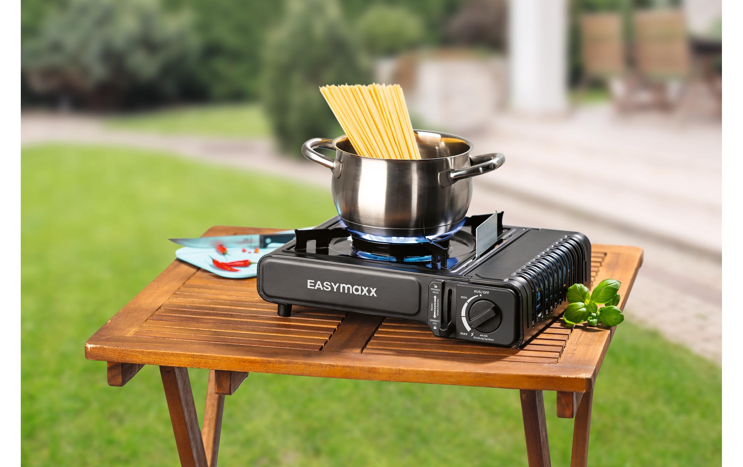 EASYmaxx Gaskocher »inkl. Koffer« 28 cmx34 cm