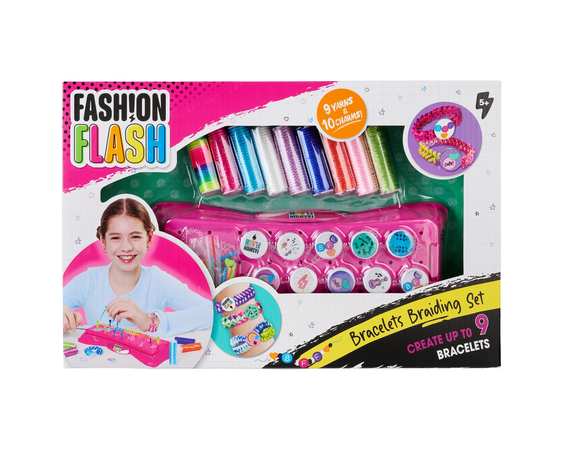 SIMBA Kreativset »Fashion Flash Bunte Ambänder Flechtset«