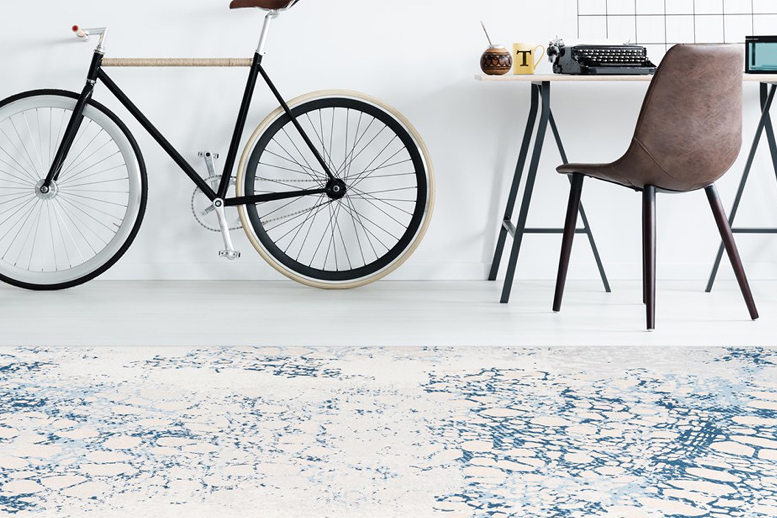 my home Teppich »Dante«, rechteckig, 6 mm Höhe, modernes Design, Wohnzimmer günstig online kaufen