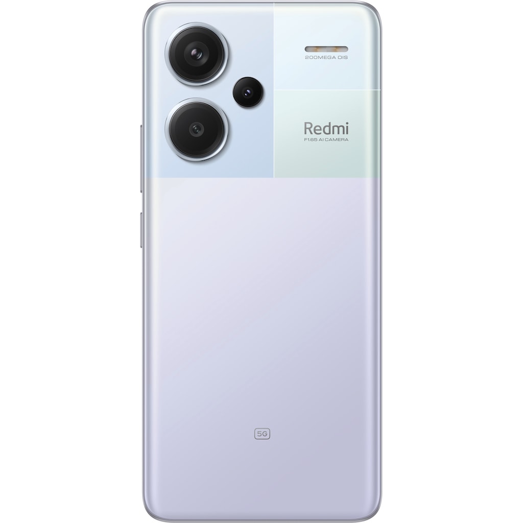 Xiaomi Smartphone »Redmi Note 13 Pro+ 5G 12GB+512GB«, Lila, 16,94 cm/6,67 Zoll, 512 GB Speicherplatz, 200 MP Kamera, 200+8+2 MP Triple Hauptkamera und 16 MP Frontkamera